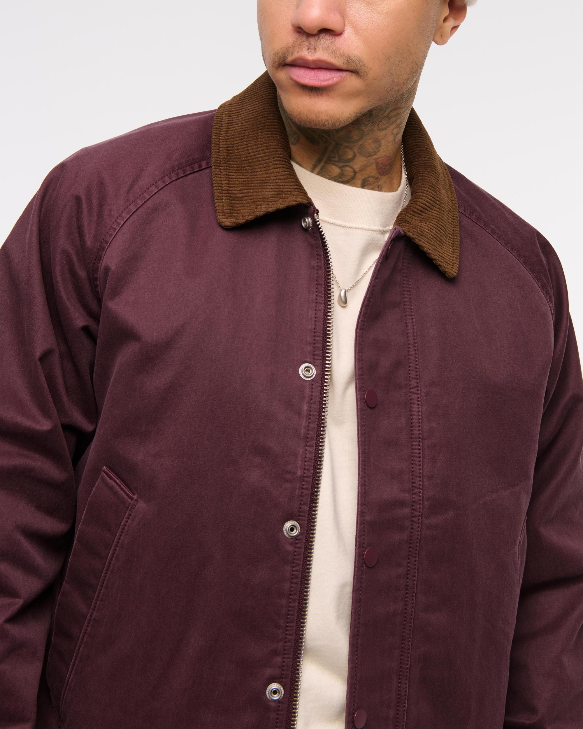 Lightweight Cropped Barn Jacket Product Image