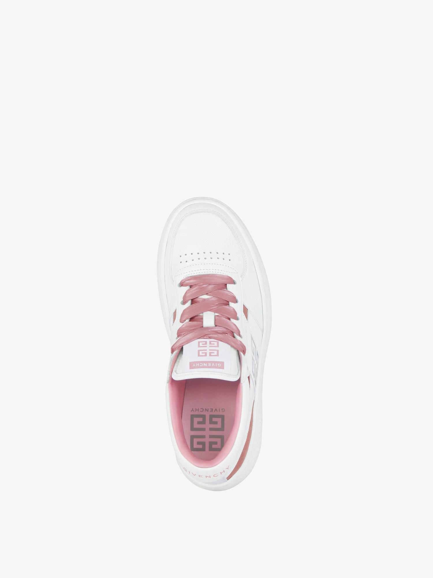 G Move sneakers in mixed leathers Product Image