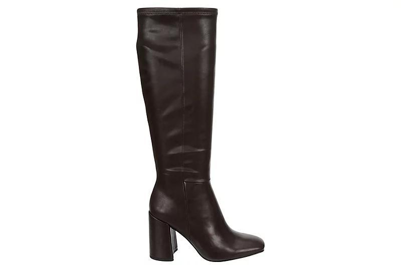 madden girl Winslow Women's Knee-High Boots, Size: 9.5, Dark Brown Product Image