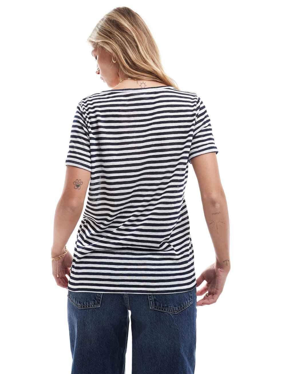 Object V-neck T-shirt Product Image