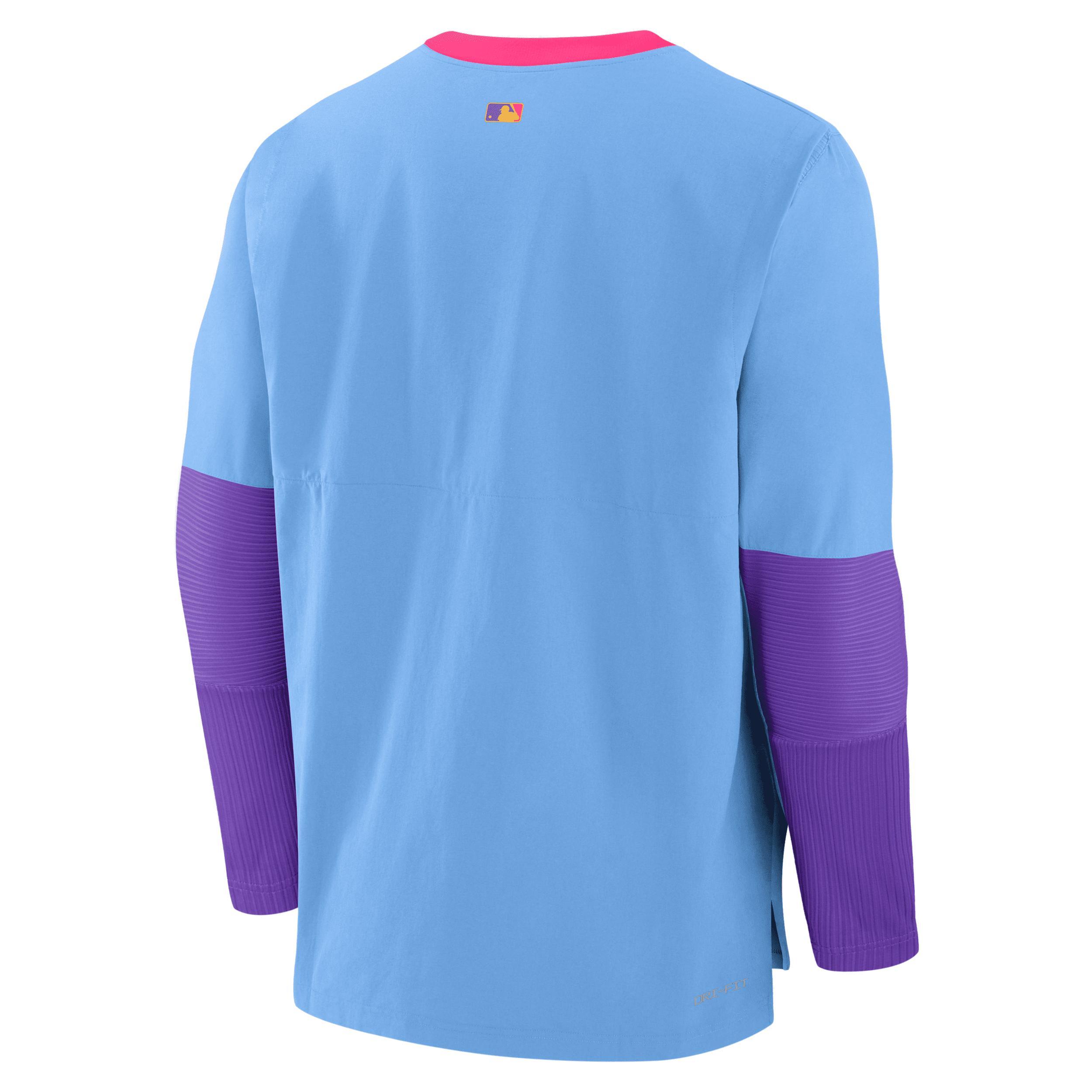 Colorado Rockies Authentic Collection City Connect Player Men's Nike Dri-FIT MLB Pullover Jacket Product Image