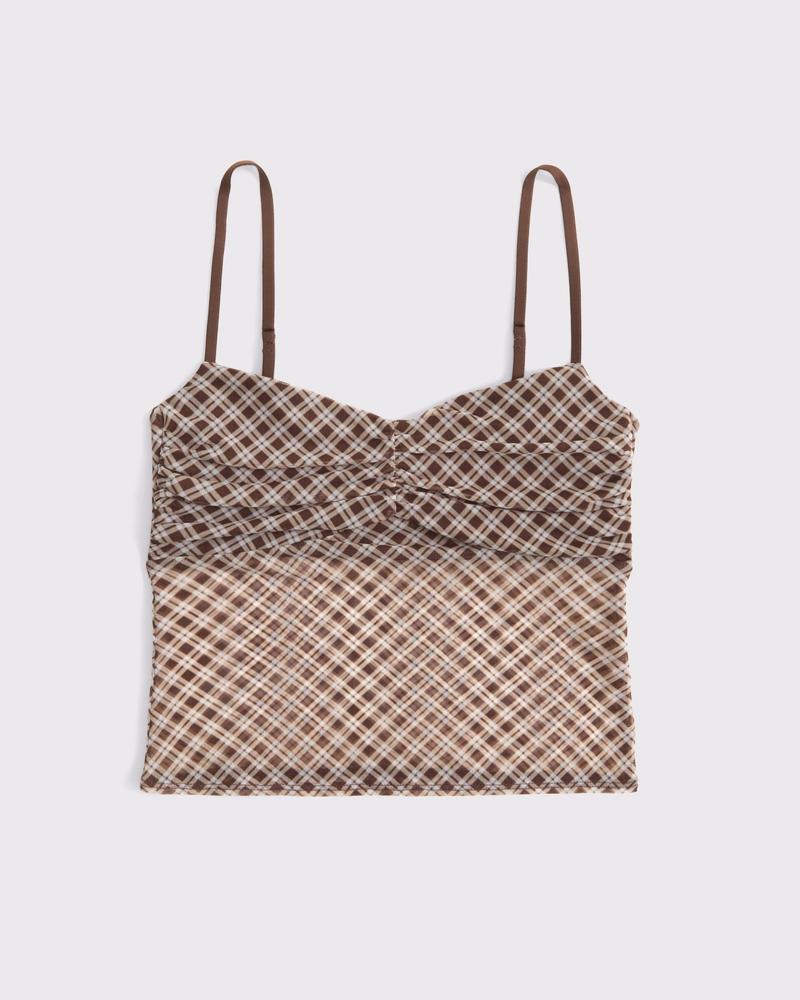 Sweetheart Mesh Cami Top Product Image