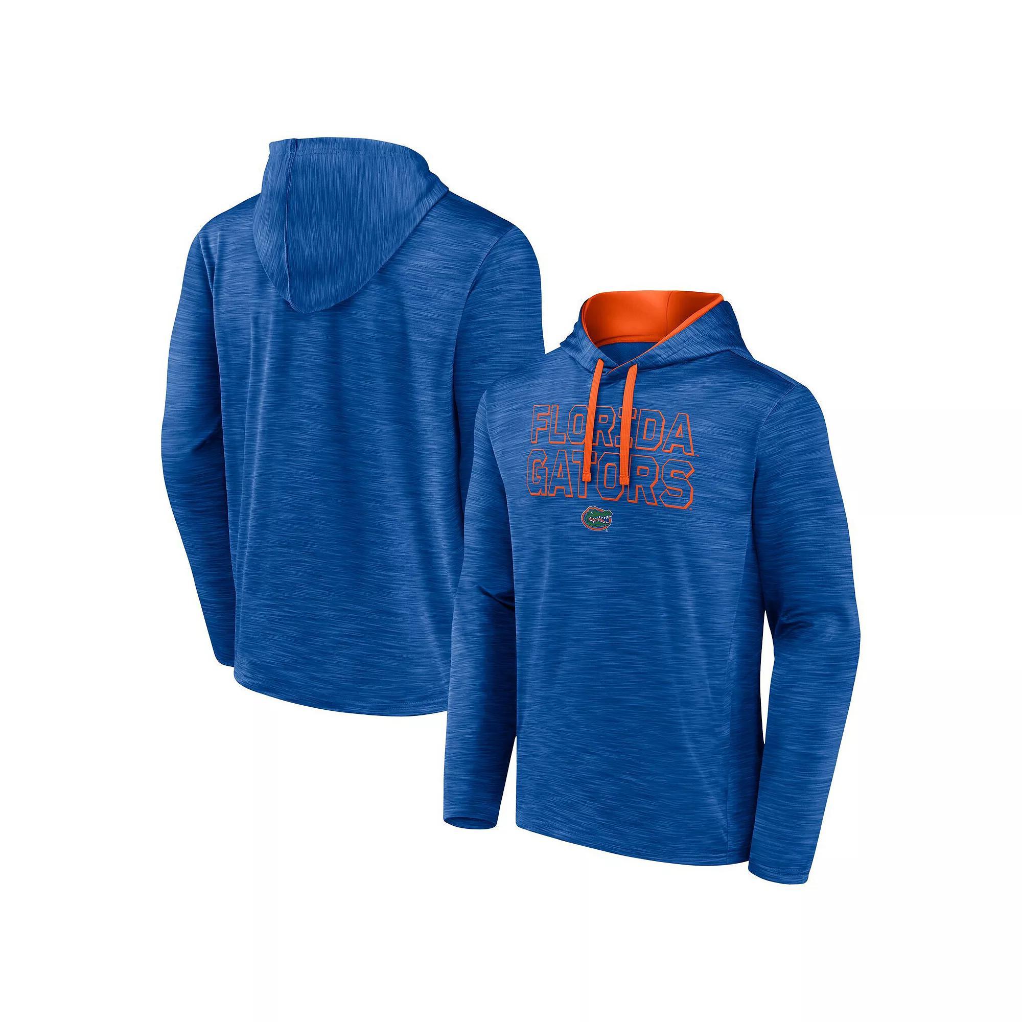 Men's Fanatics Royal Florida Gators Athlete Poly Fleece Pullover Hoodie, Size: Large, Blue Product Image