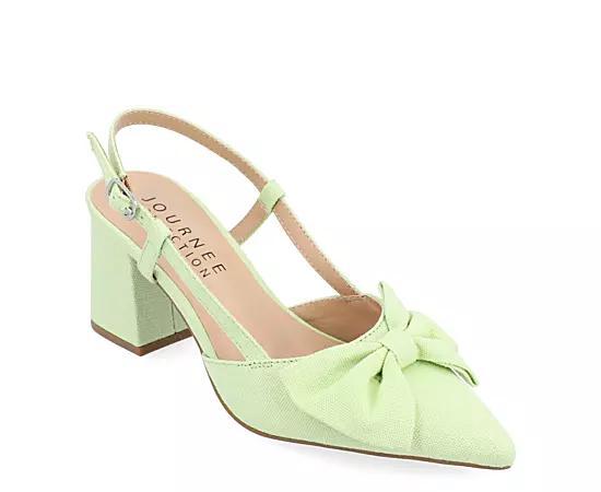 Journee Tailynn Women's Dressy Pumps, Size: 12 Wide, Grey Product Image