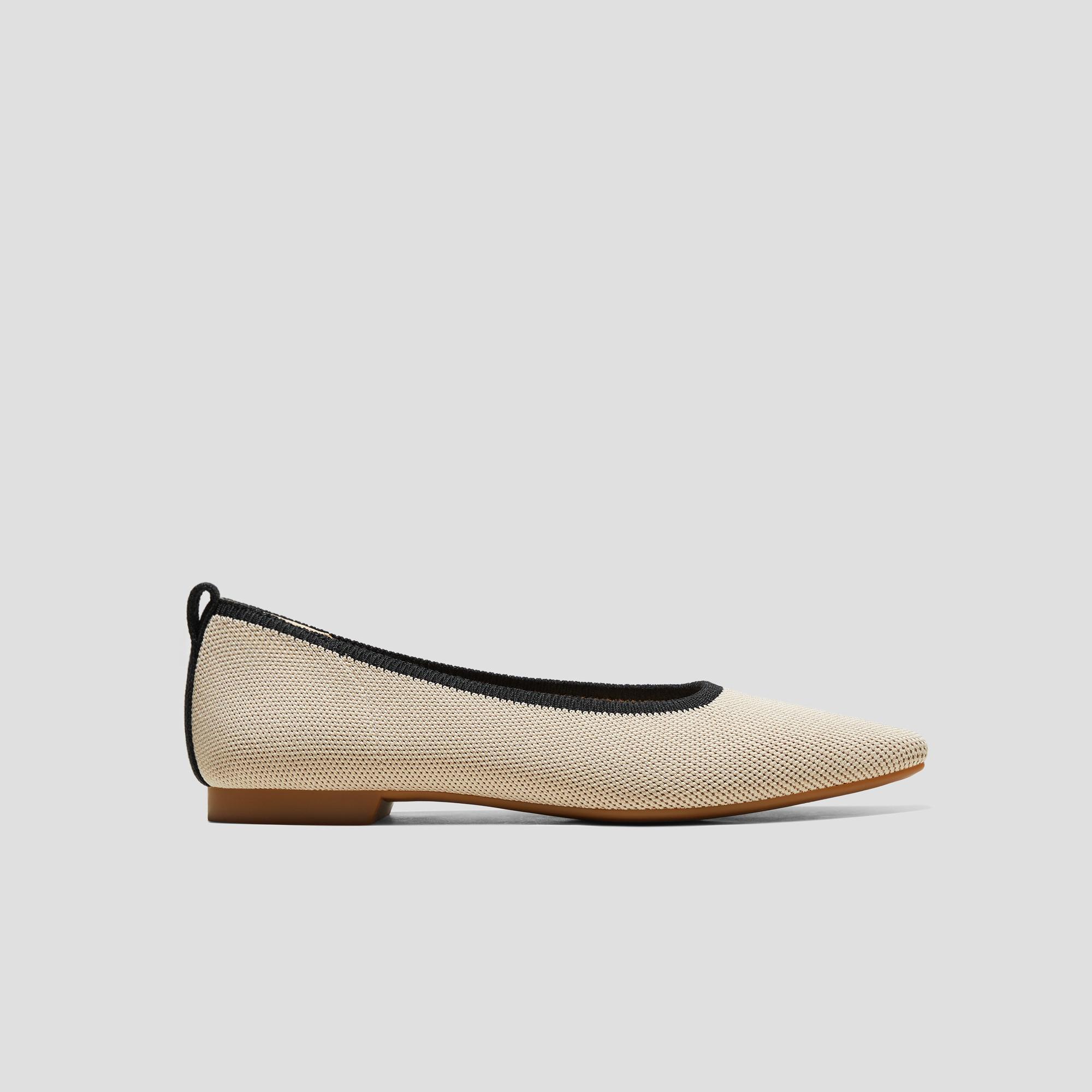 Mini Square-Toe Flats (Kathleen) Product Image