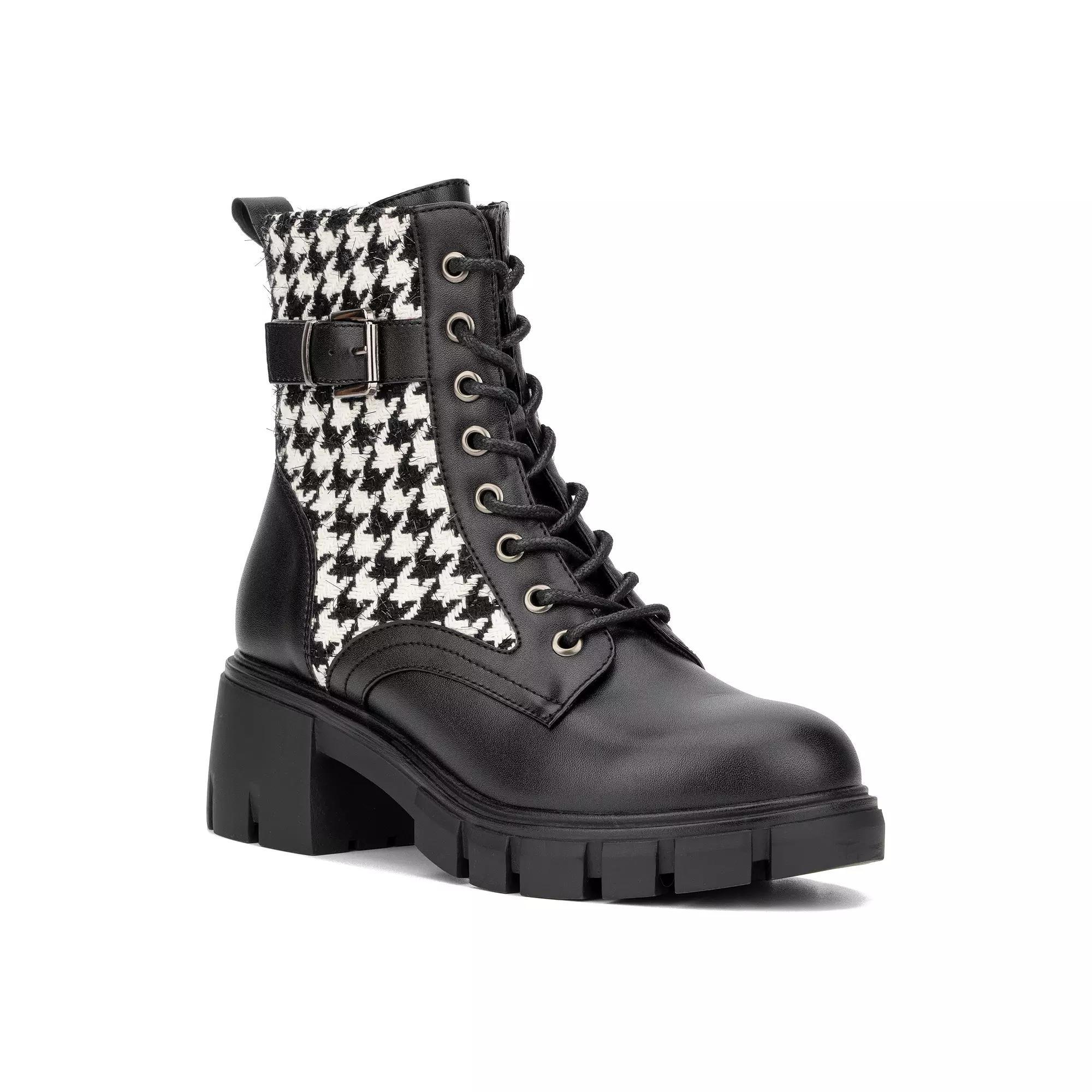 New York & Company Christine Womens Combat Boots Product Image