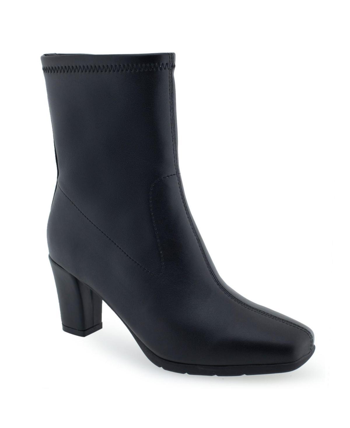 Aerosoles Cinnamon Women's Ankle Boots, Size: 9.5, Black Product Image