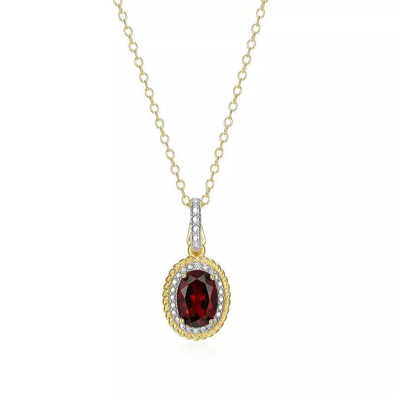 City Luxe Cubic Zirconia & Beaded Chain Zodiac Pendant Necklace, Women's, Gold Tone Gemini Product Image