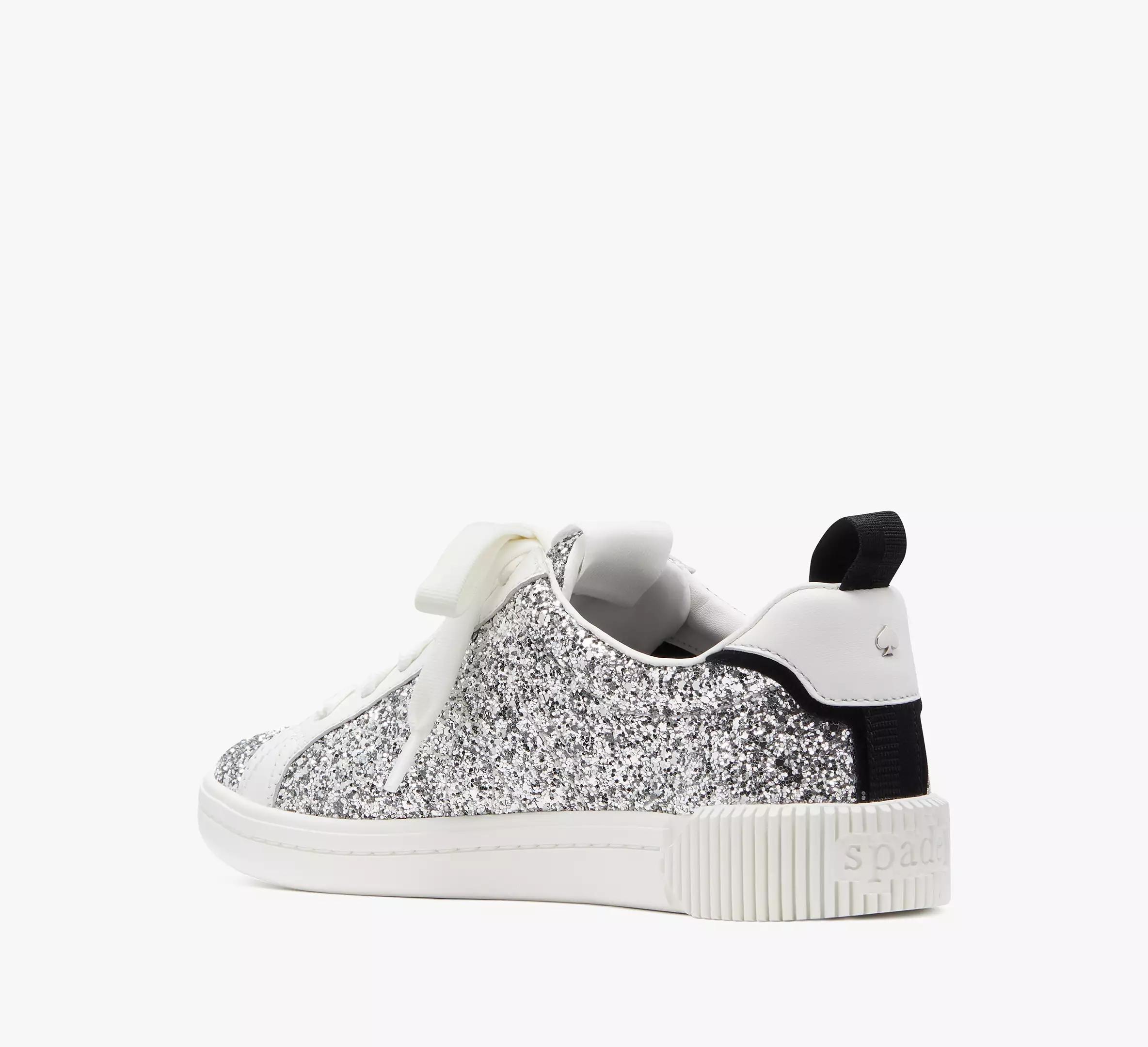 K As In Kate Glitter Court Sneakers Product Image
