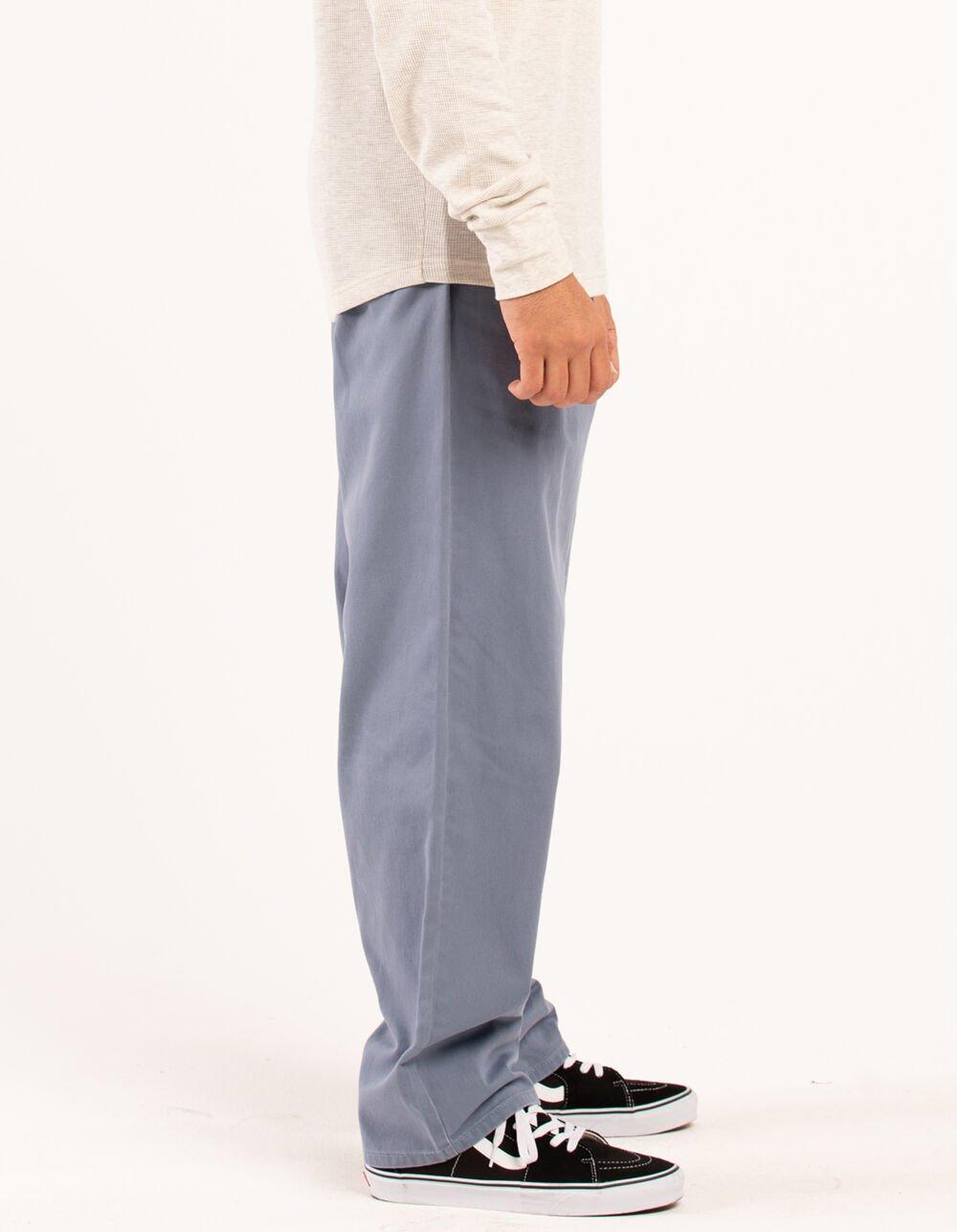 RSQ Mens Baggy Chino Pants - DUSTY BLUE Product Image
