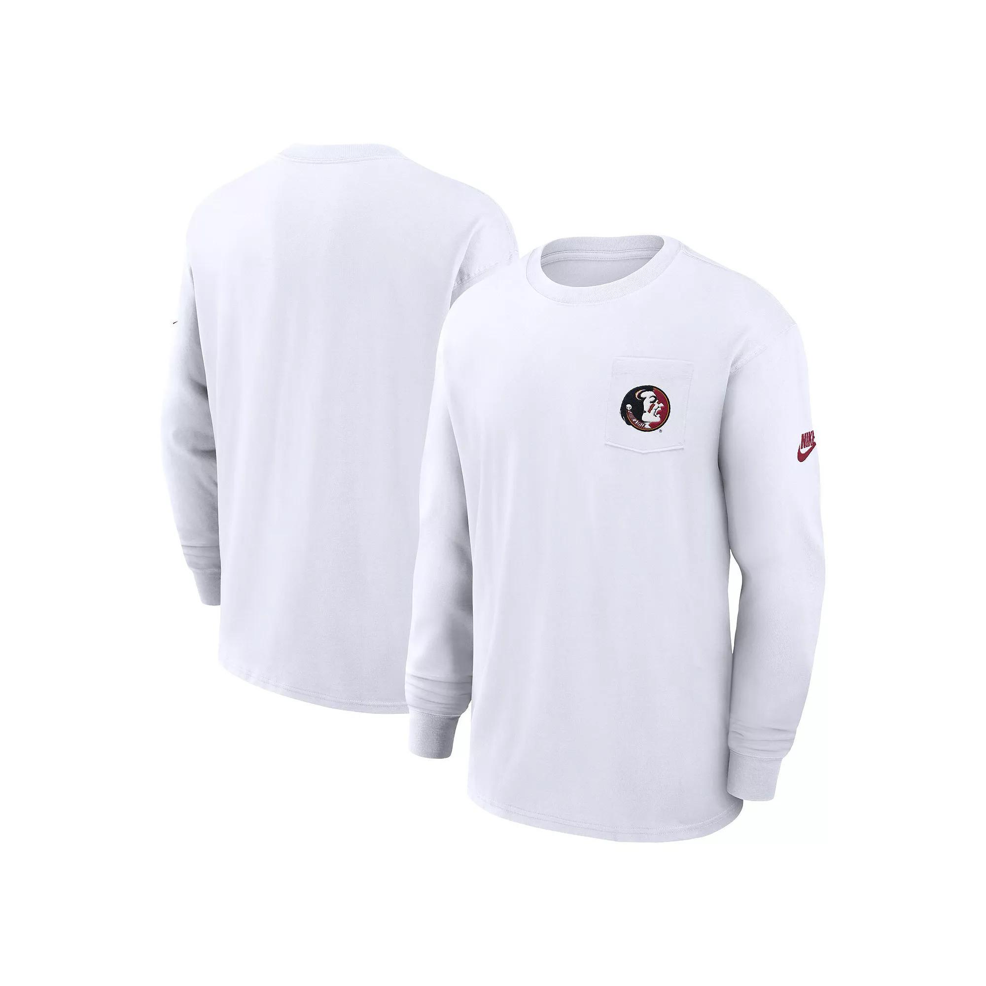 Oklahoma Sooners Legacy Max90 Pocket Nike Men's College Long-Sleeve T-Shirt Product Image