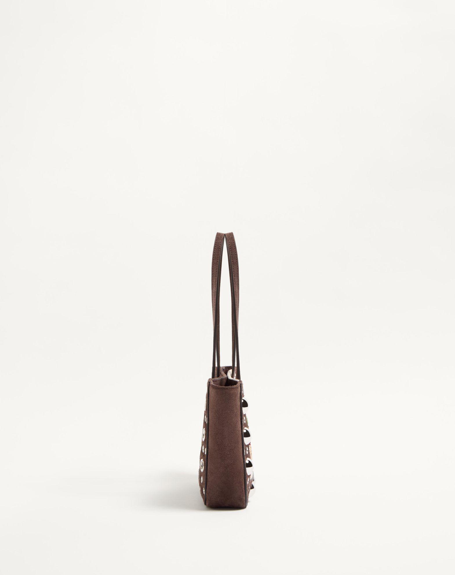 Valentino Garavani Nellcôte Mini Embroidered Shopping Bag Product Image