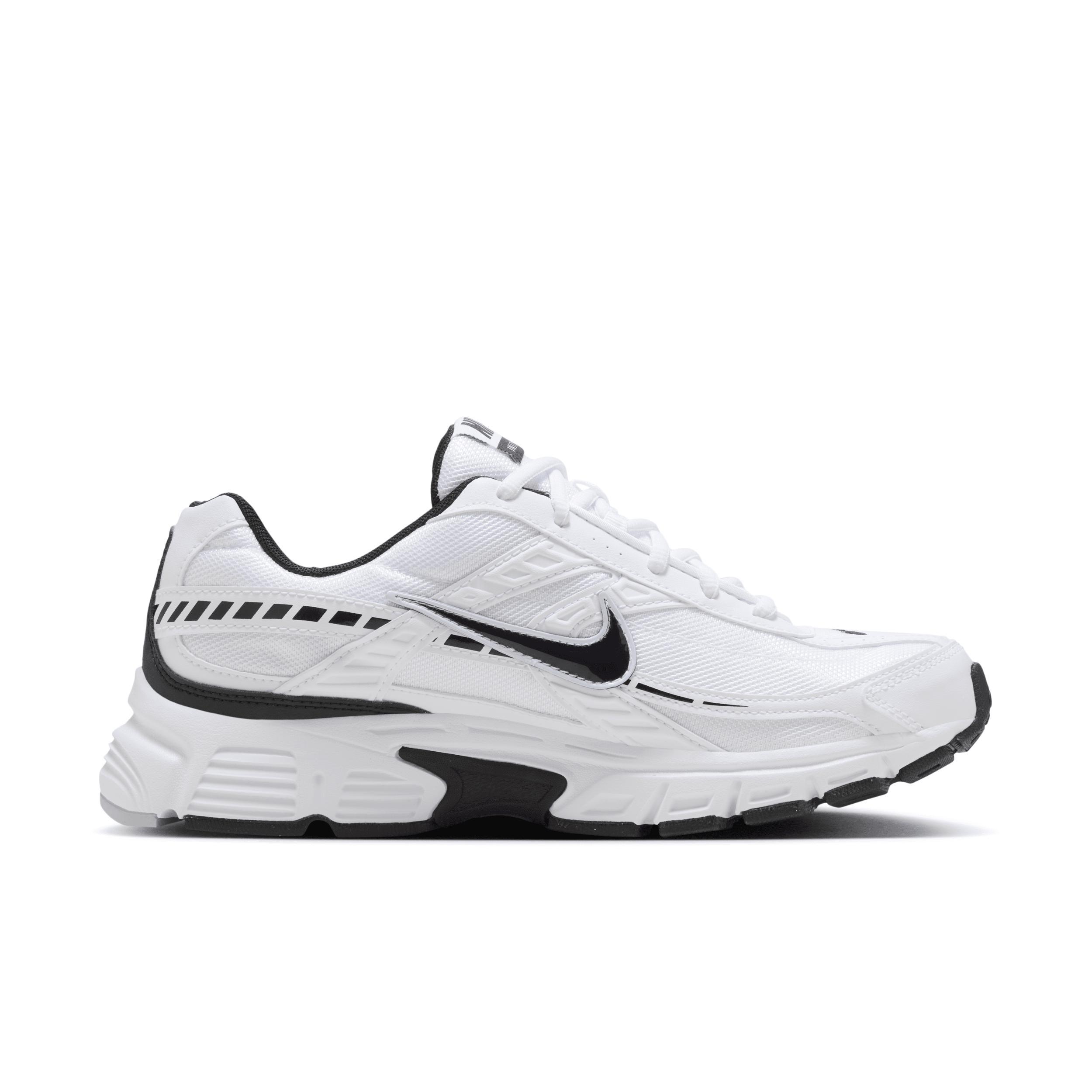 Nike Initiator Men's Running Shoes, Size: 8.5, White Black Product Image