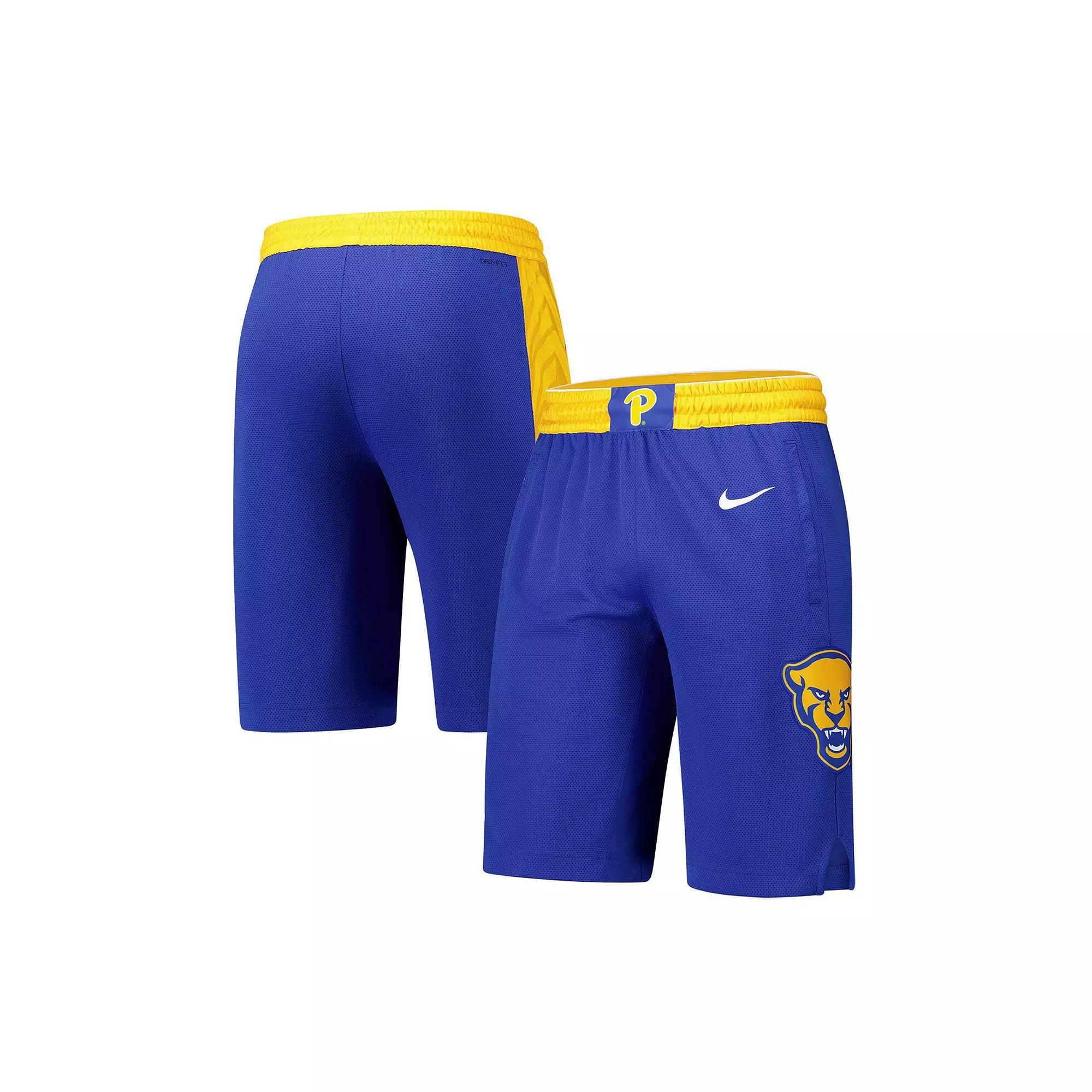Men's Nike Royal Pitt Panthers Replica Performance Basketball Shorts, Size: XL, Blue Product Image