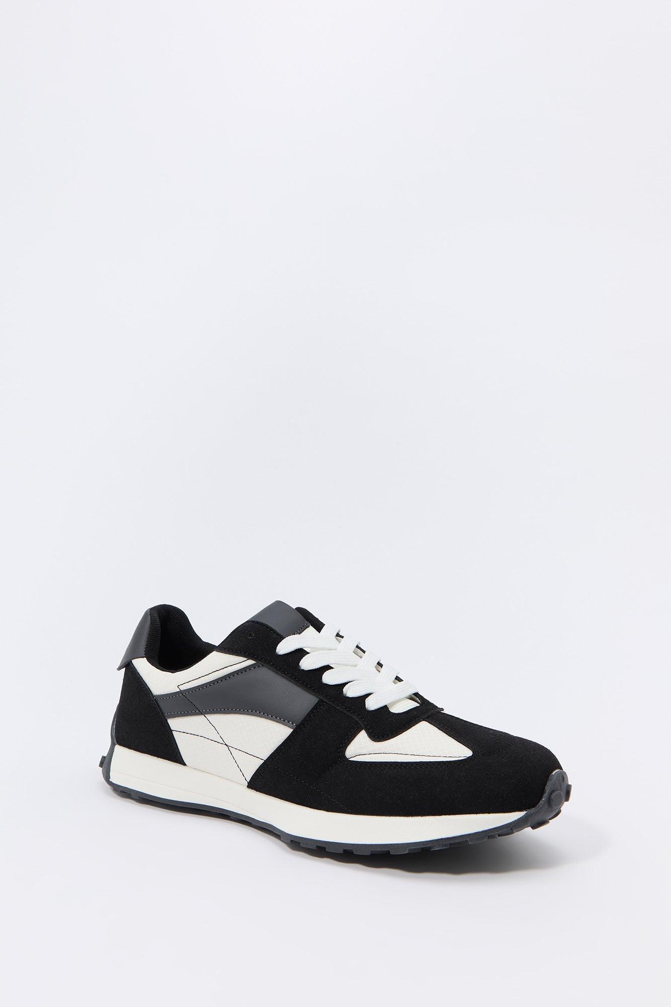 Faux Suede Colourblock Sneaker Male Product Image