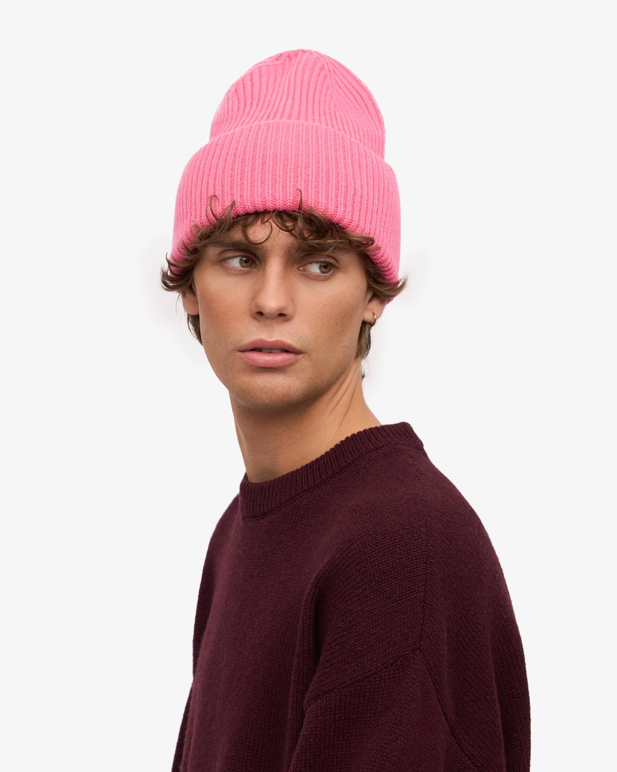 Merino Wool Hat - Hunter Green Product Image