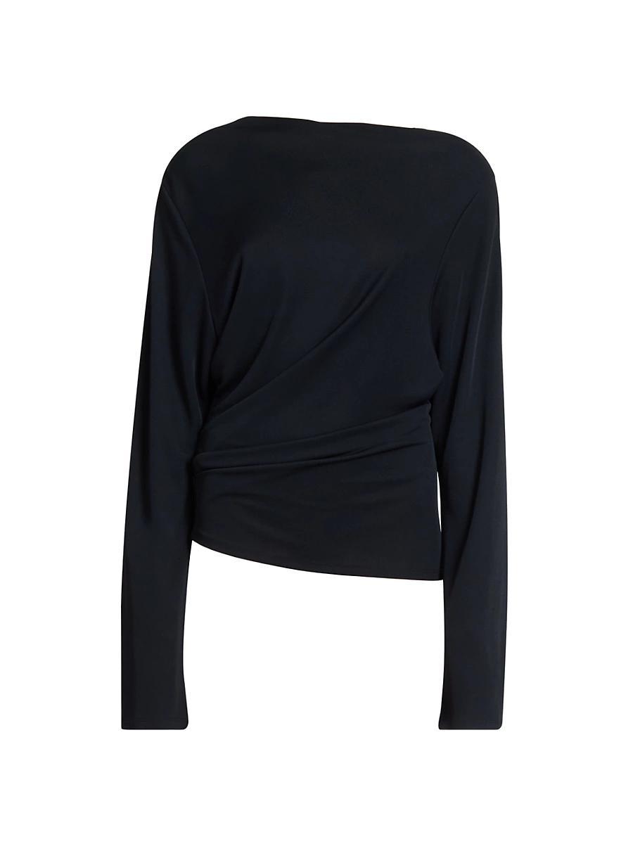 Womens Croisiere Draped Top Product Image