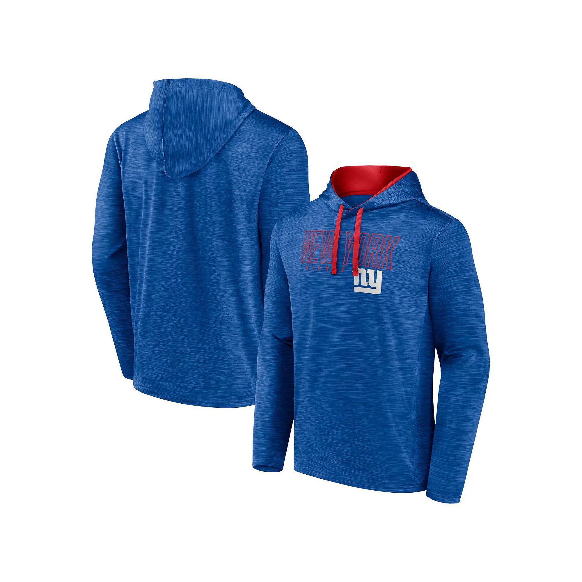 Men's Fanatics Branded Heather Royal New York Giants Hook and Ladder Pullover Hoodie, Size: 2XL, Blue Product Image