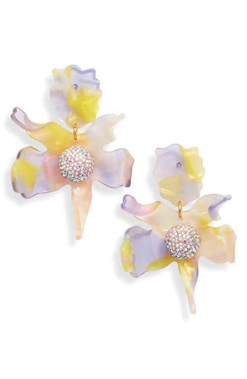 Womens Lily Acetate & Crystal Earrings Product Image