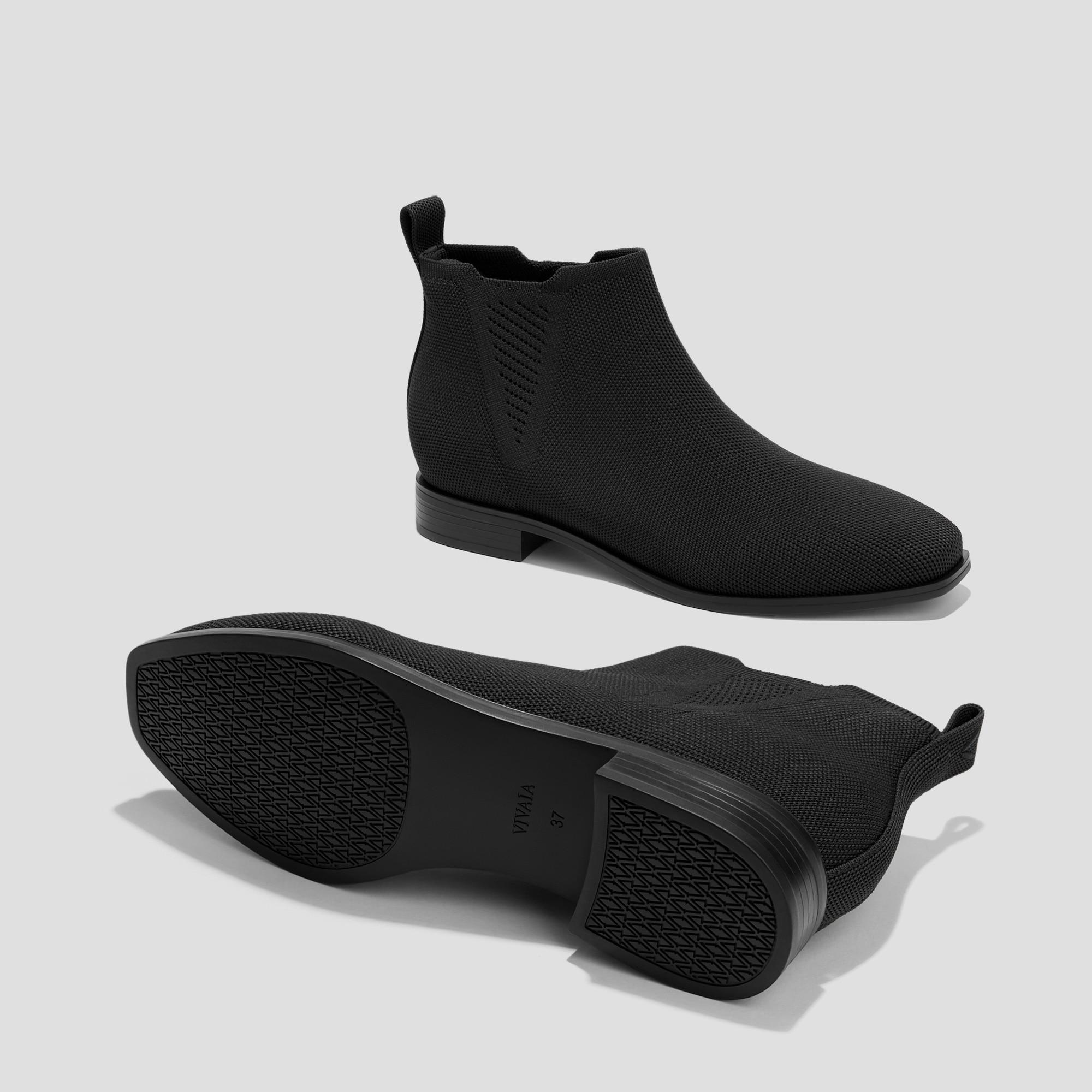 Slip-On Square-Toe Ankle Chelsea Boots (Ryan Slip-On) Product Image