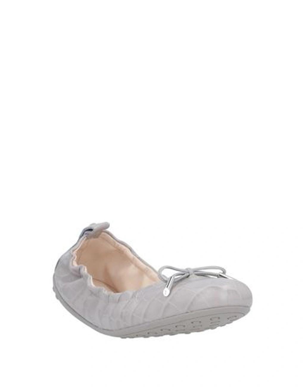 TOD'S Ballet Flats In Grey Product Image