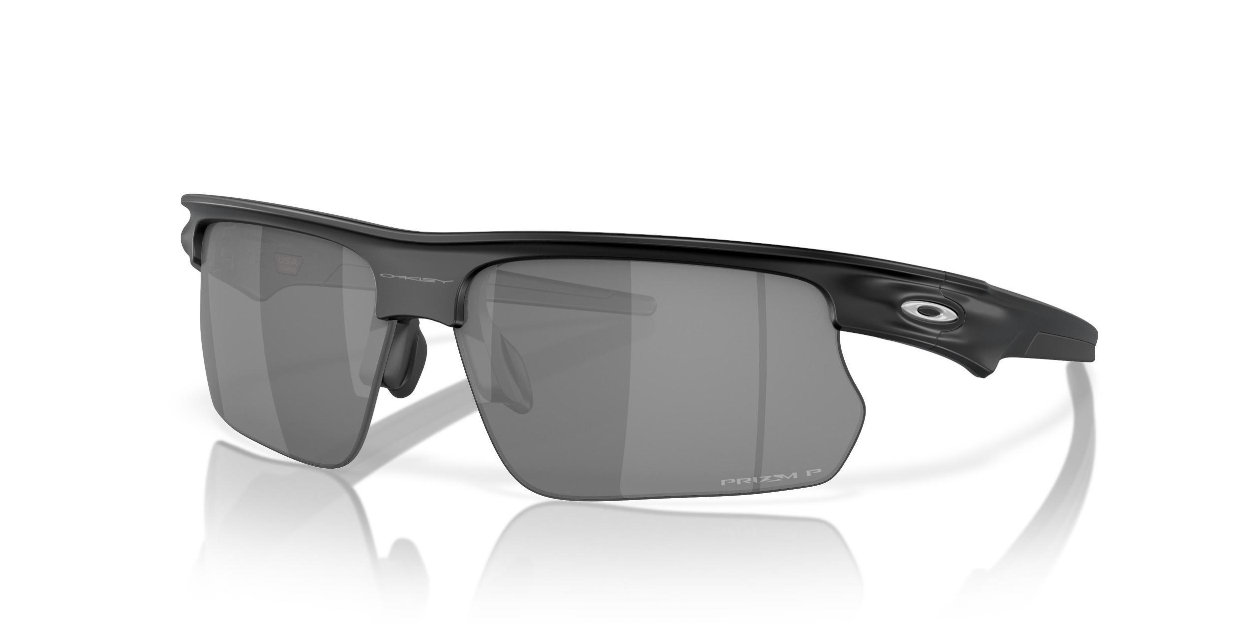 Oakley Mens 0OO9400 Sphaera 50mm Rectangle Polarized Sunglasses - Matte Black/Prizm Black Product Image