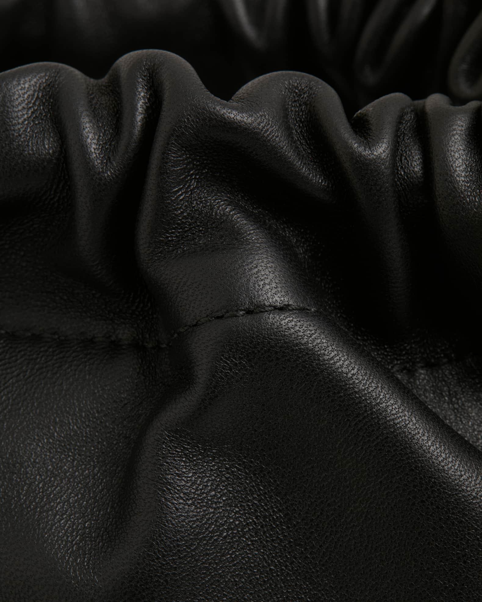 Charlotte Drawstring Leather Clutch Bag Product Image