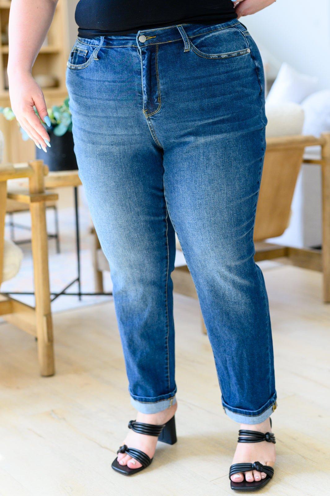 Colt High Rise Button Fly Distressed Boyfriend Jeans (Online Exclusive) Product Image
