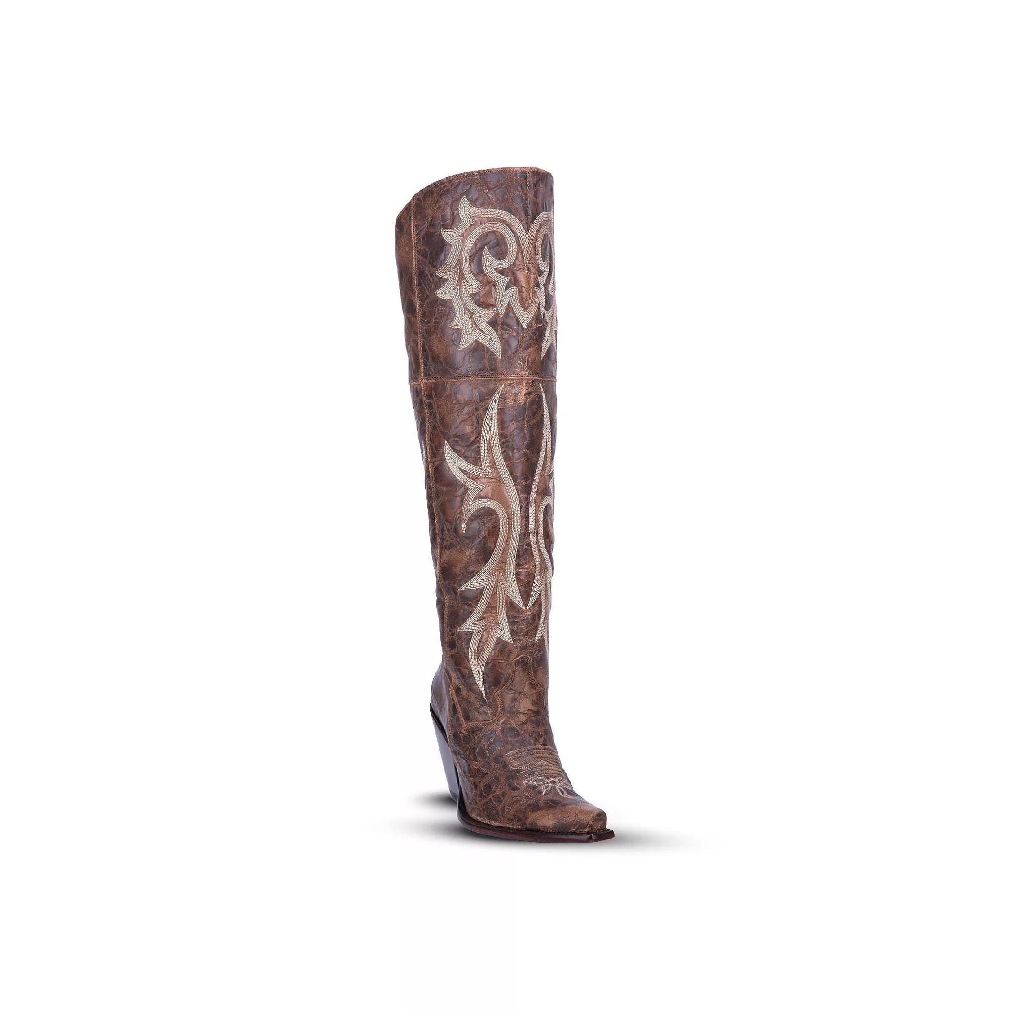 Dan Post Jilted Womens Thigh-High Western Boots Product Image