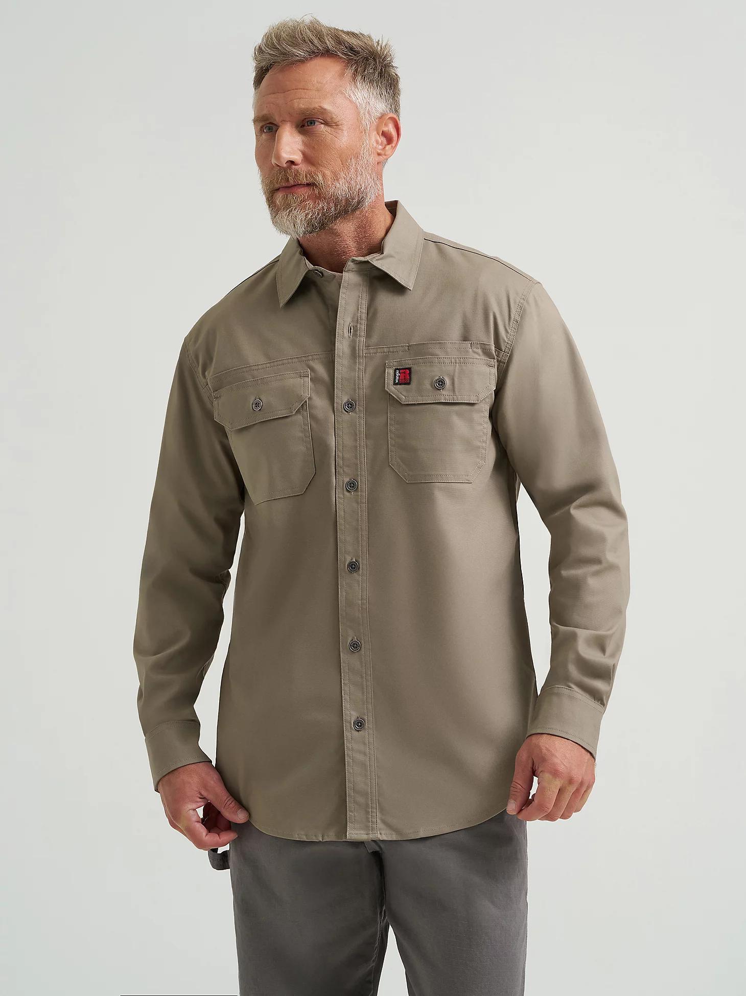 Wrangler® RIGGS Workwear® Ground Cloth Work Shirt | Men's SHIRTS | Wrangler® Product Image
