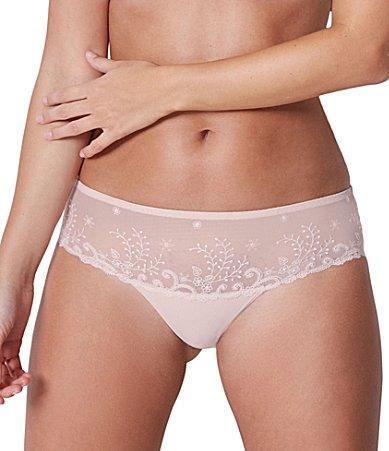 Delice Floral-Embroidered Boyshorts Product Image