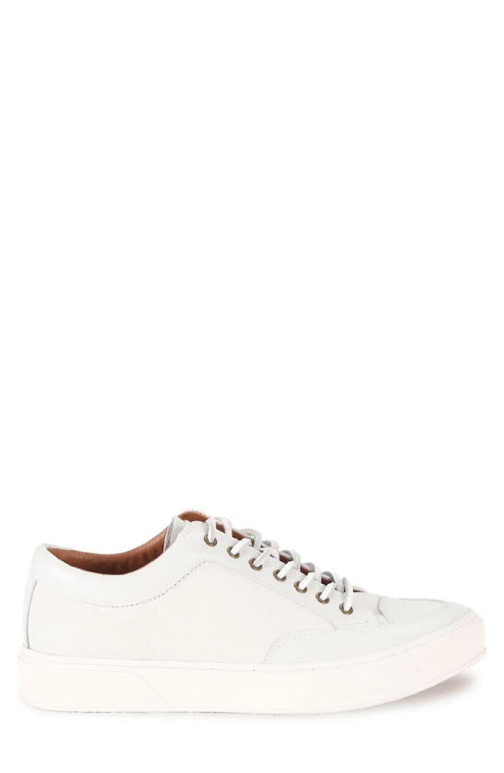 FRYE Men's Hoyt Low-top Lace-up Sneakers In White Product Image