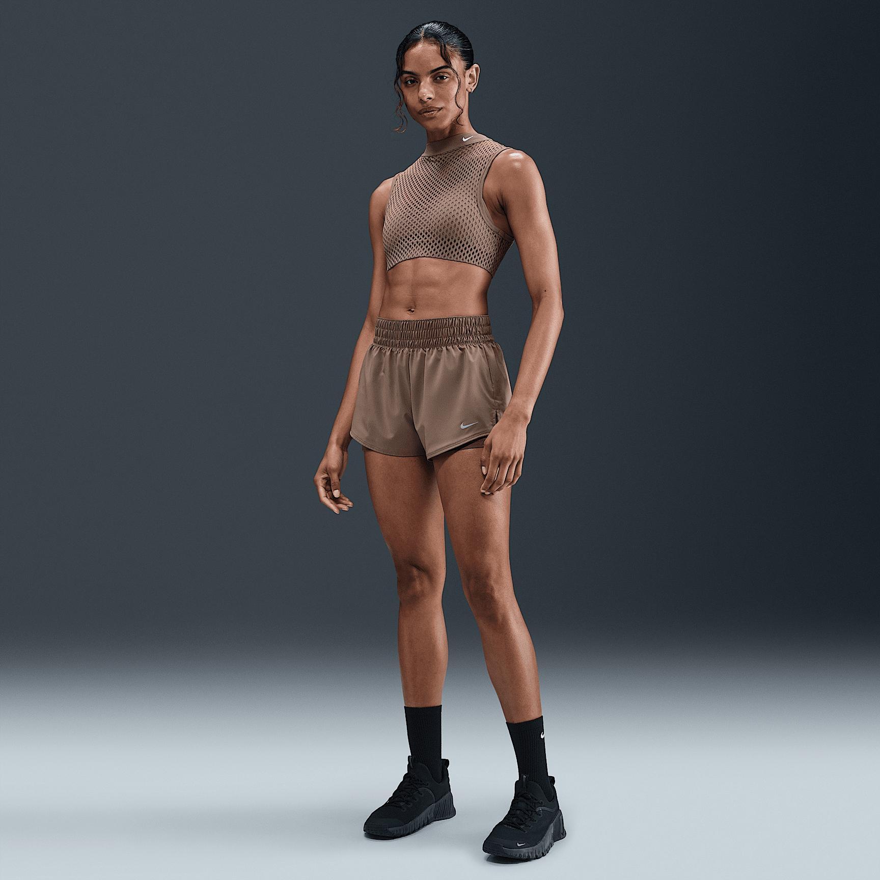 Nike Indy Light Support Net Sports Bra Womens at Urban Outfitters Product Image
