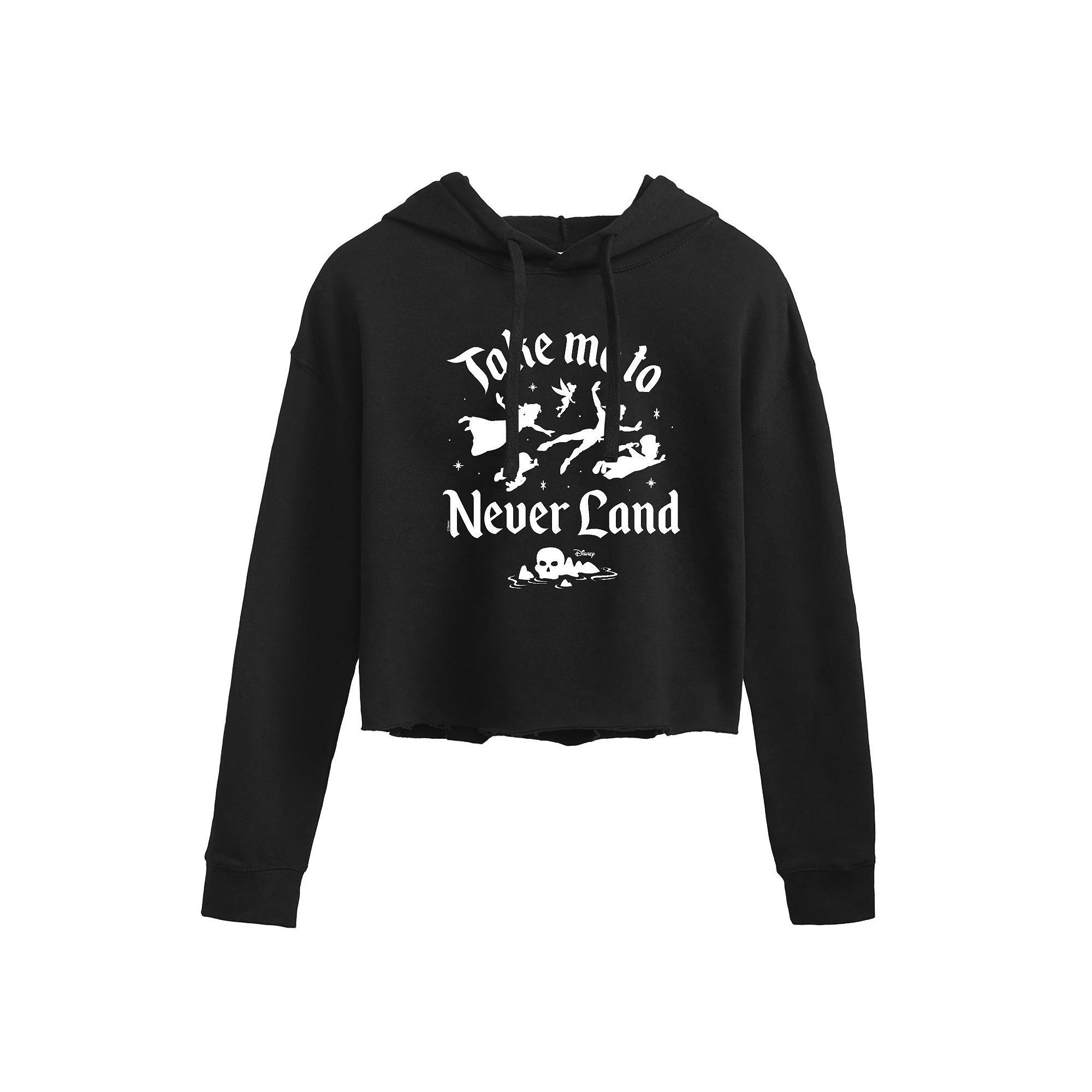 Juniors Ghostbusters I Aint Afraid Cropped Hoodie, Girls Product Image