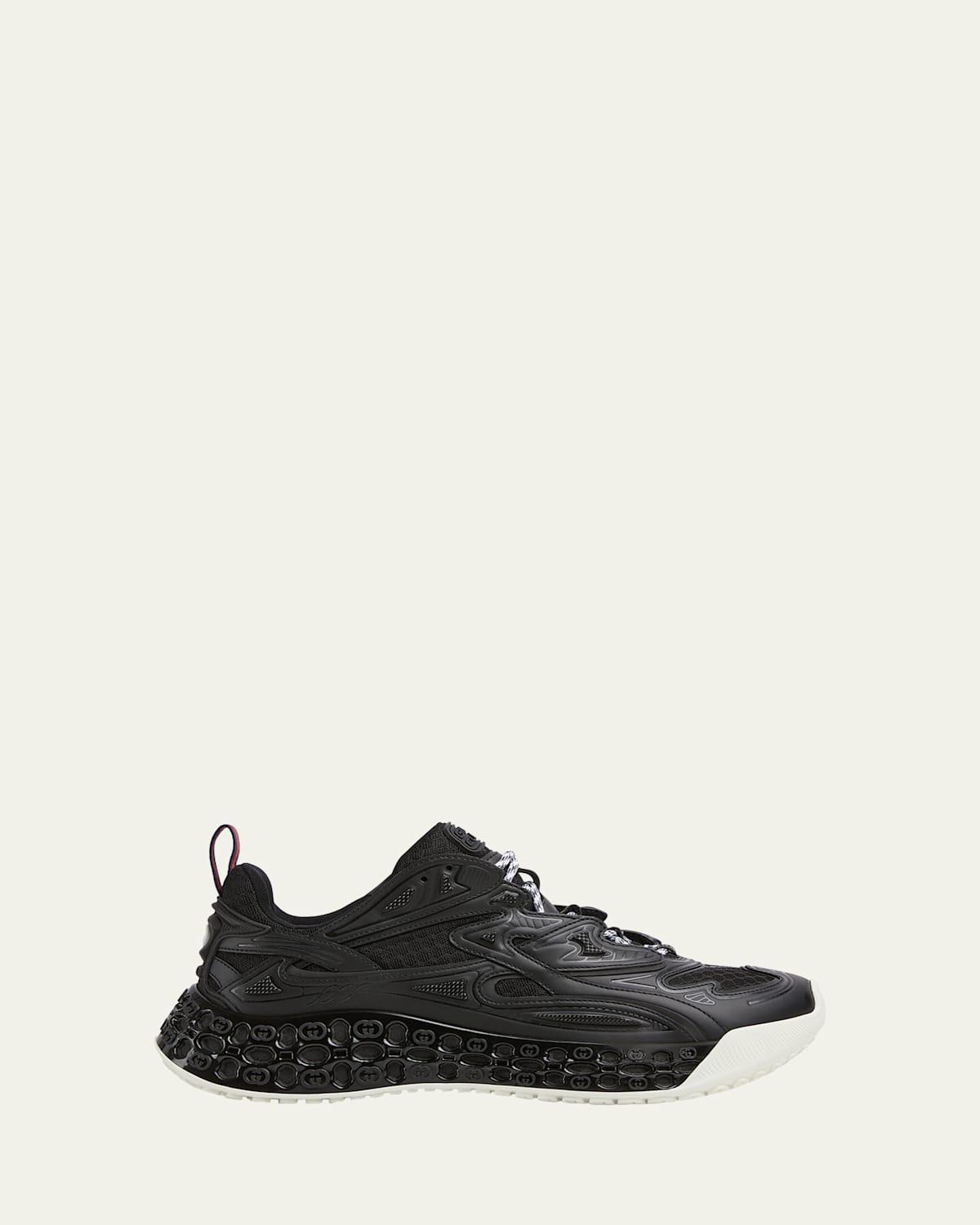 Mens cub3d Matte Demetra and Mesh Runner Sneakers Product Image