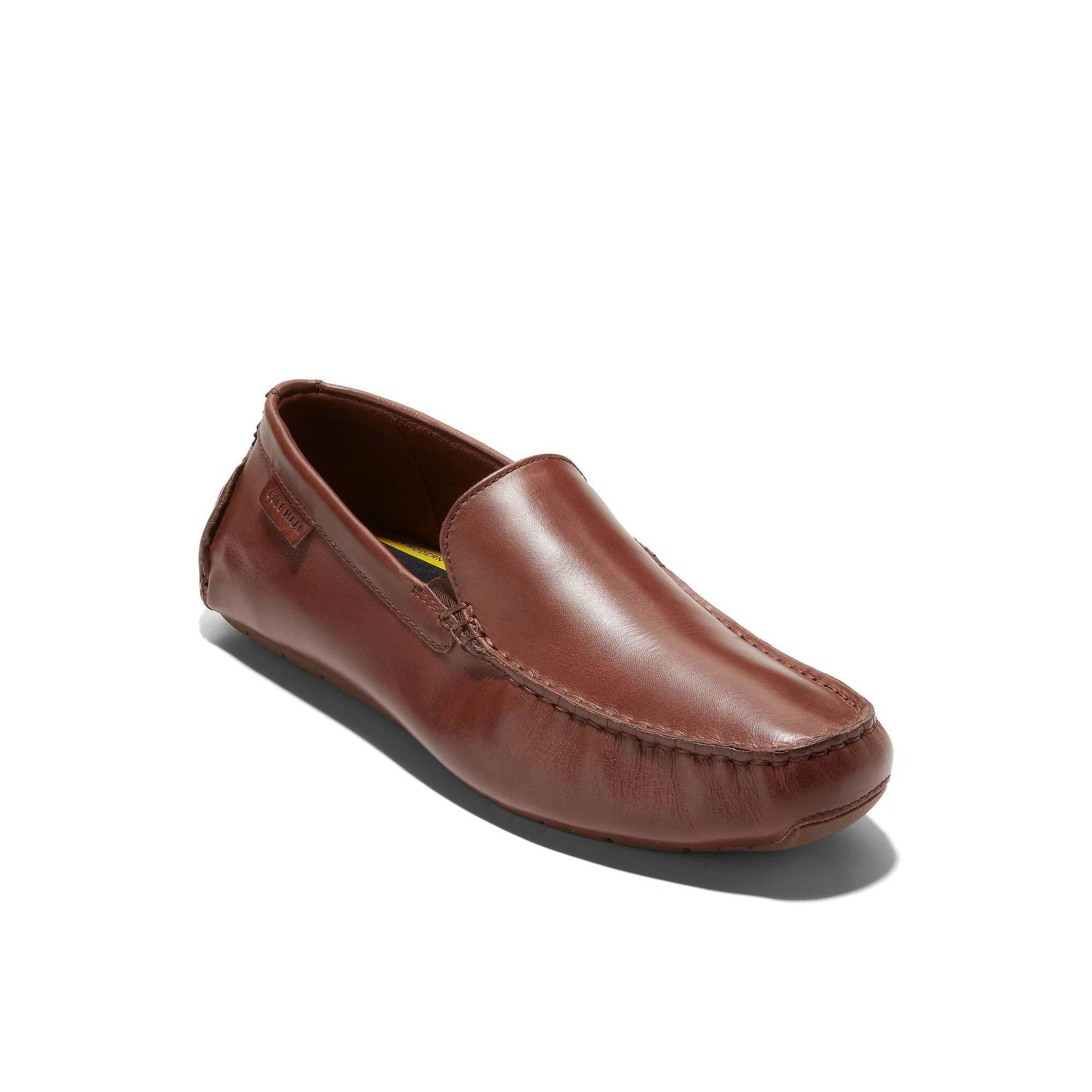 Cole Haan Grand+ Venetian Driver Mens Loafers Woodbury Pink Product Image