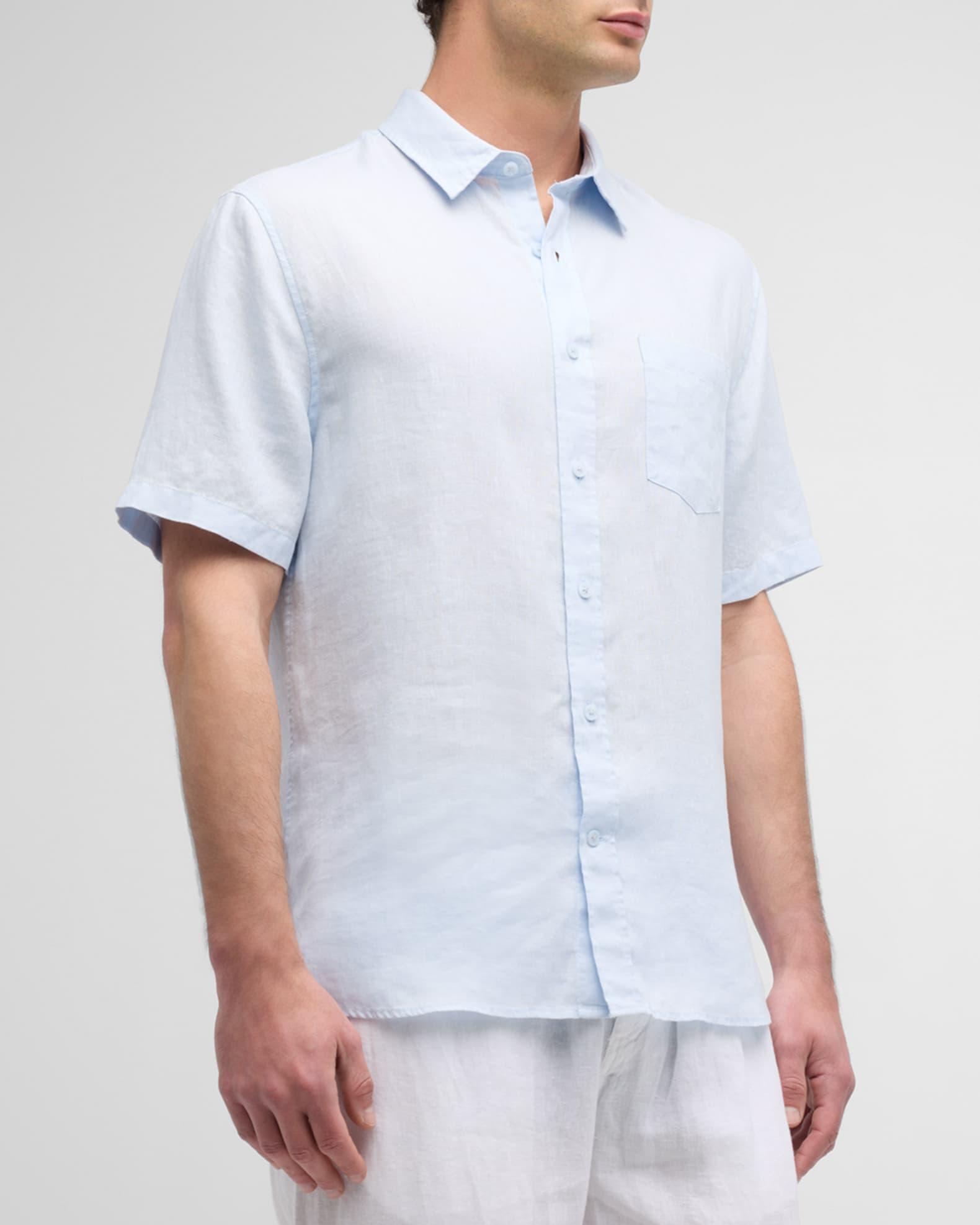 Men's Linen Sport Shirt Product Image