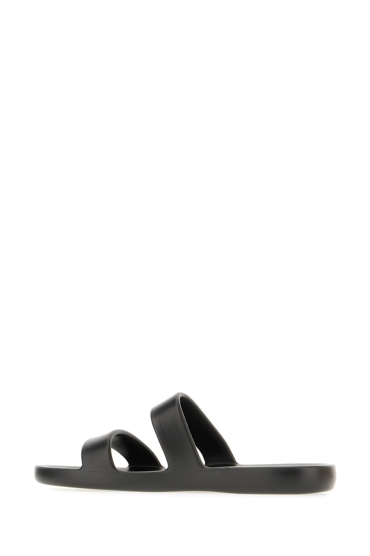 Black Foam Sandals Product Image