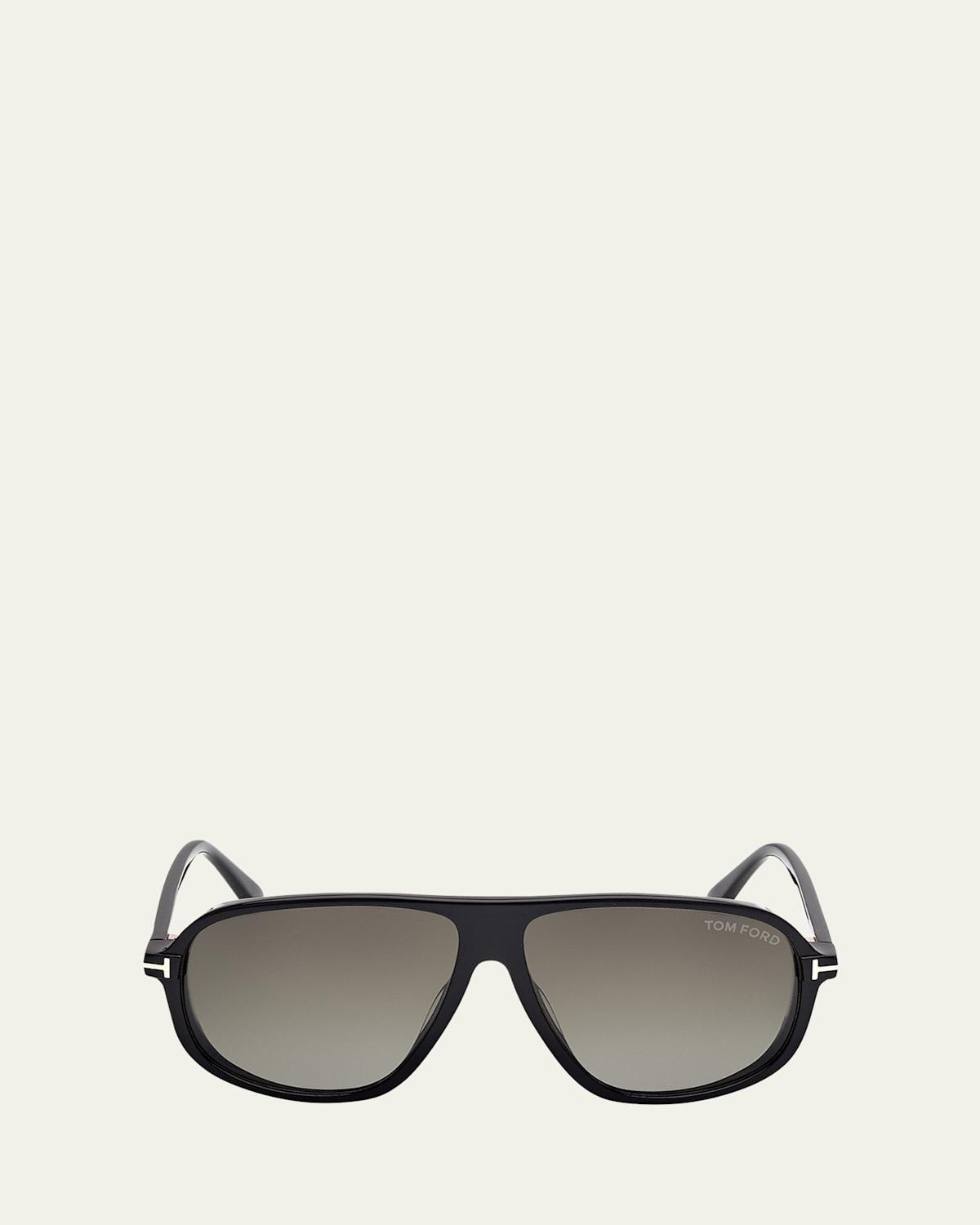 Mens Guillaume Acetate Aviator Sunglasses Product Image