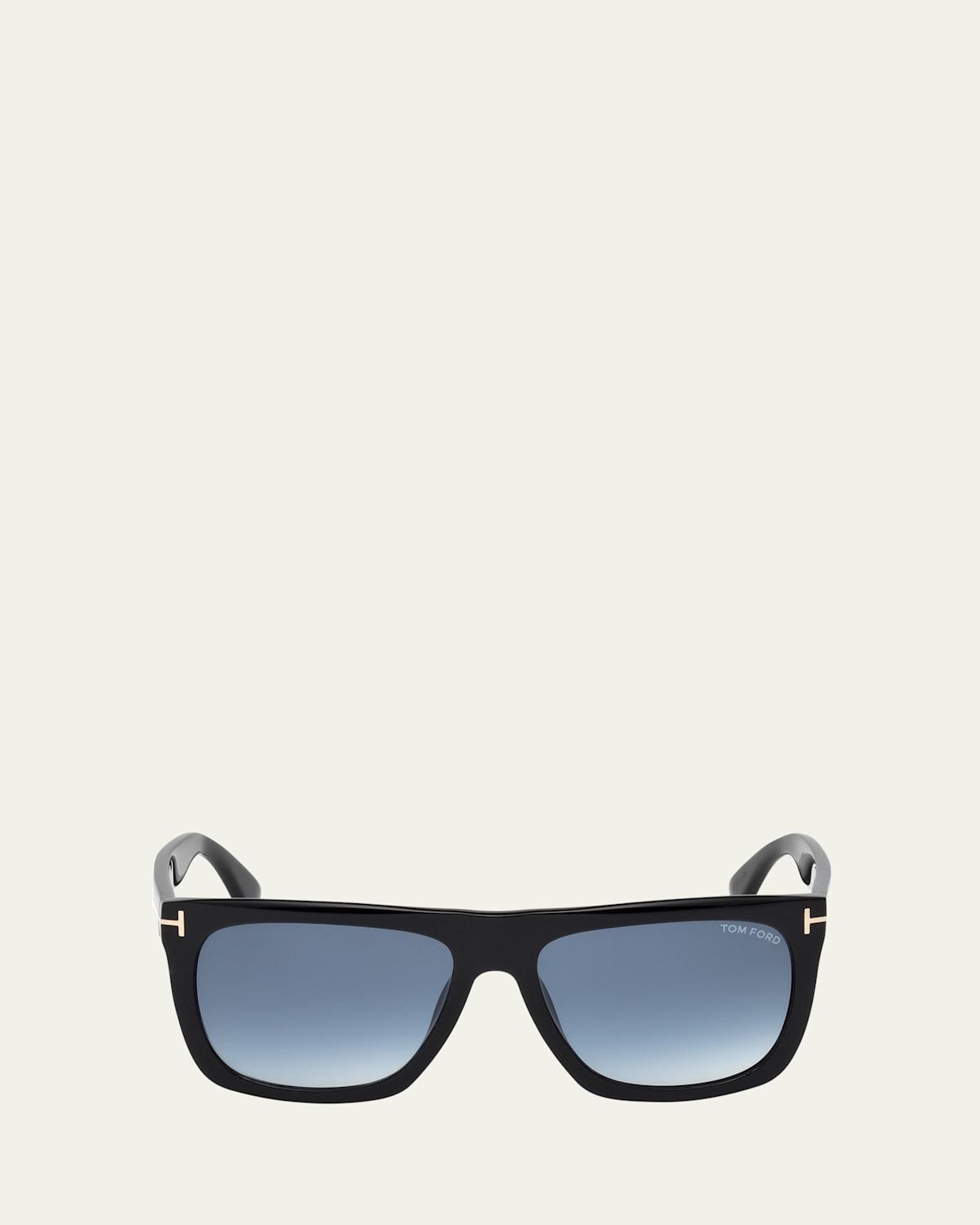Mens Morgan 57MM Soft Square Sunglasses Product Image