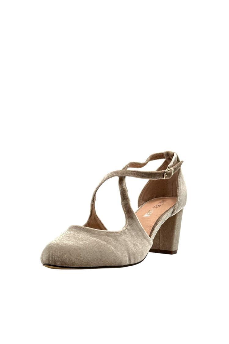 Oren Velvet Mary Jane Heels Product Image