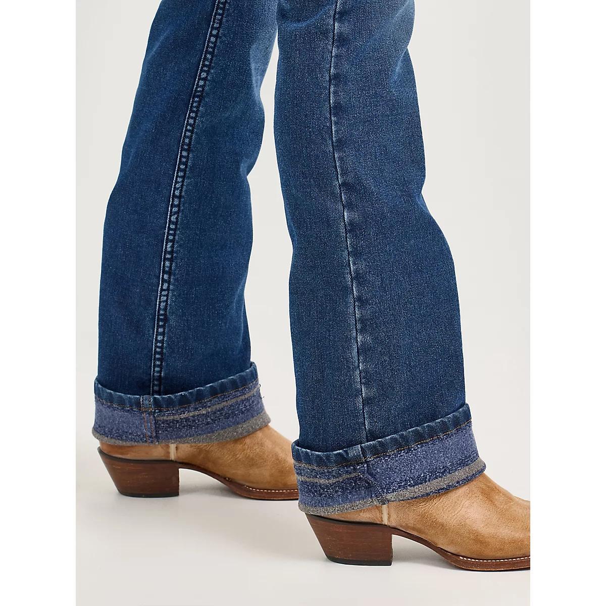 Women's Wrangler Retro® Mae Lined Bootcut Jean | Women's JEANS | Wrangler® Product Image
