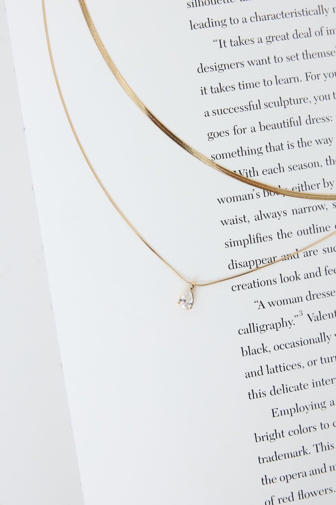 Love Dee Necklace Gold Product Image