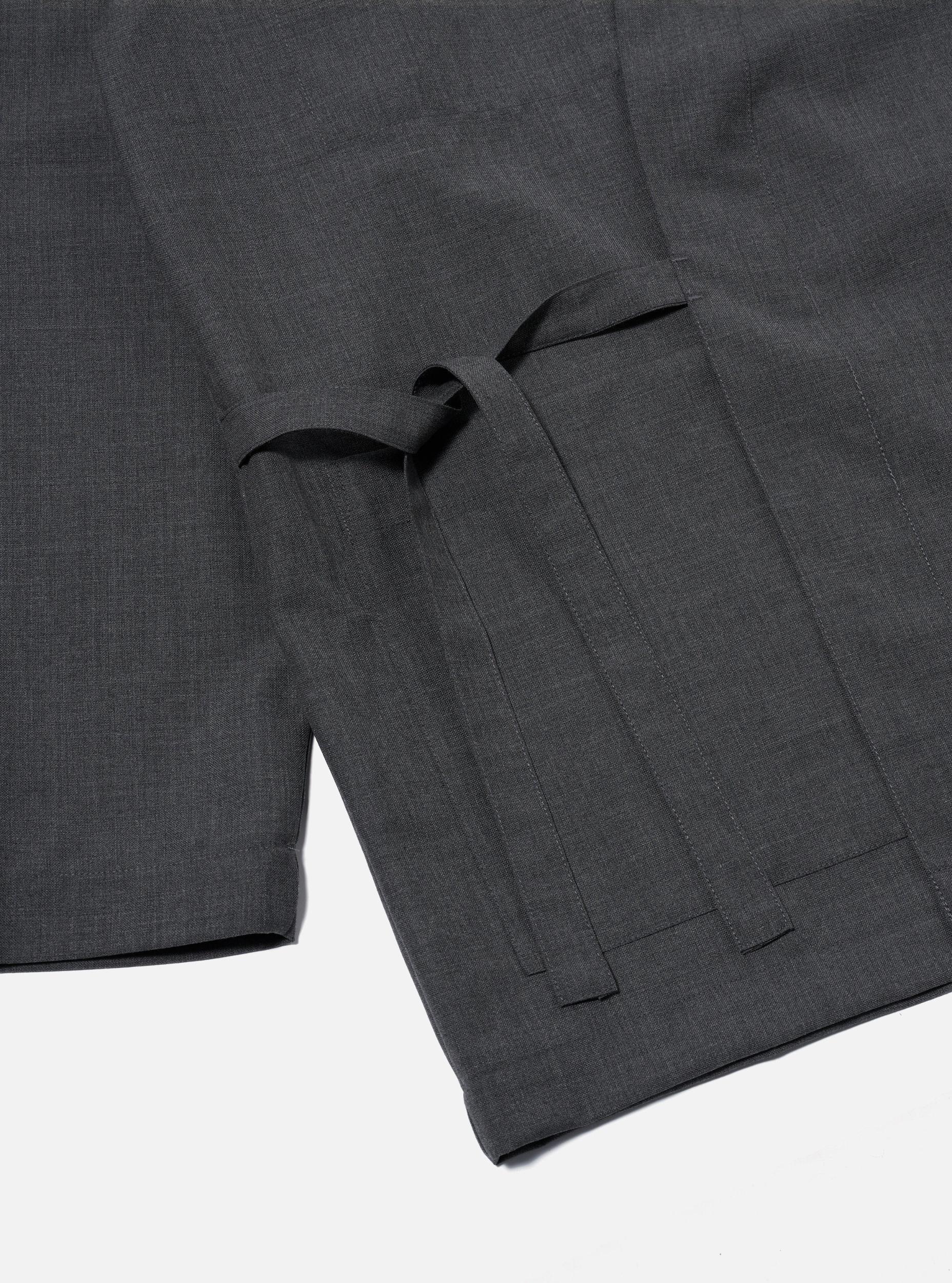 Universal Works Kyoto Work Jacket in Grey Marl Tropical Suiting Product Image