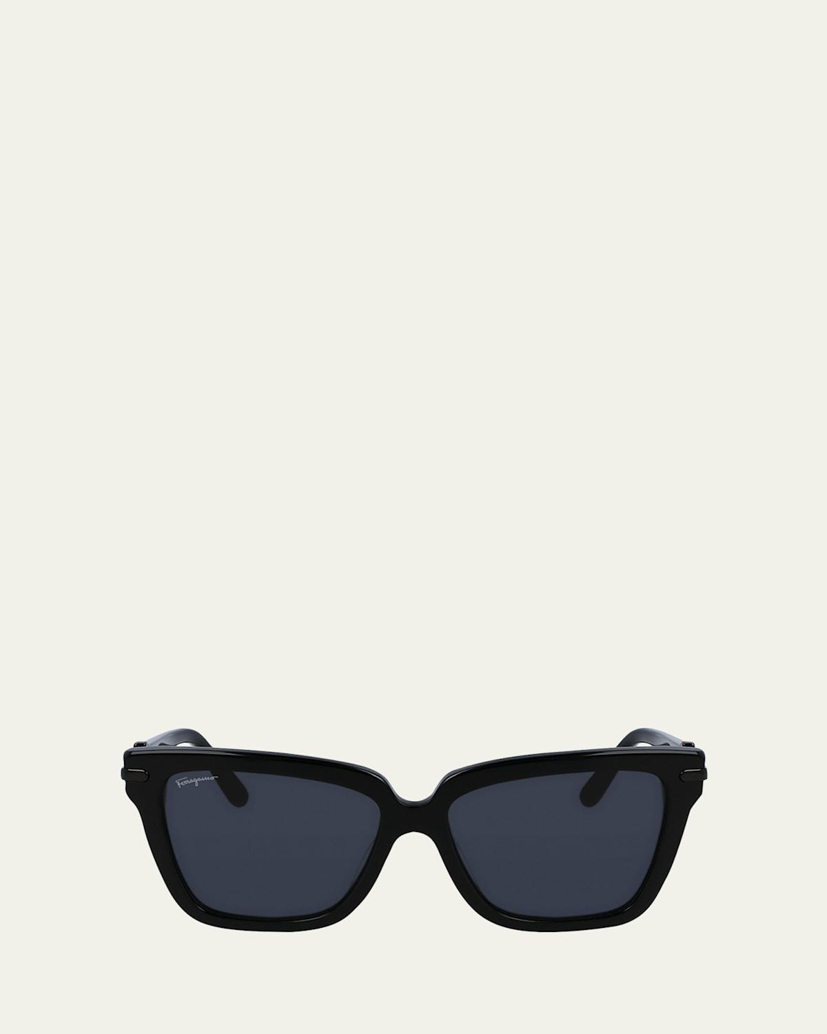 Gancini Square Acetate Sunglasses Product Image