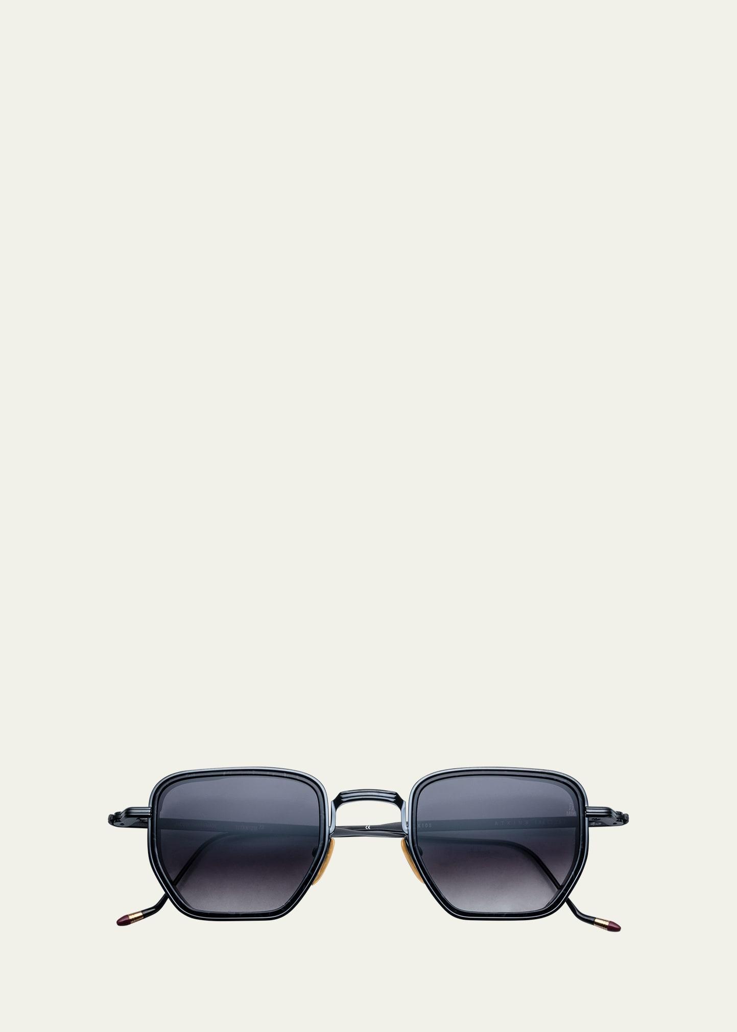 Mens Atkins Titanium Aviator Sunglasses Product Image