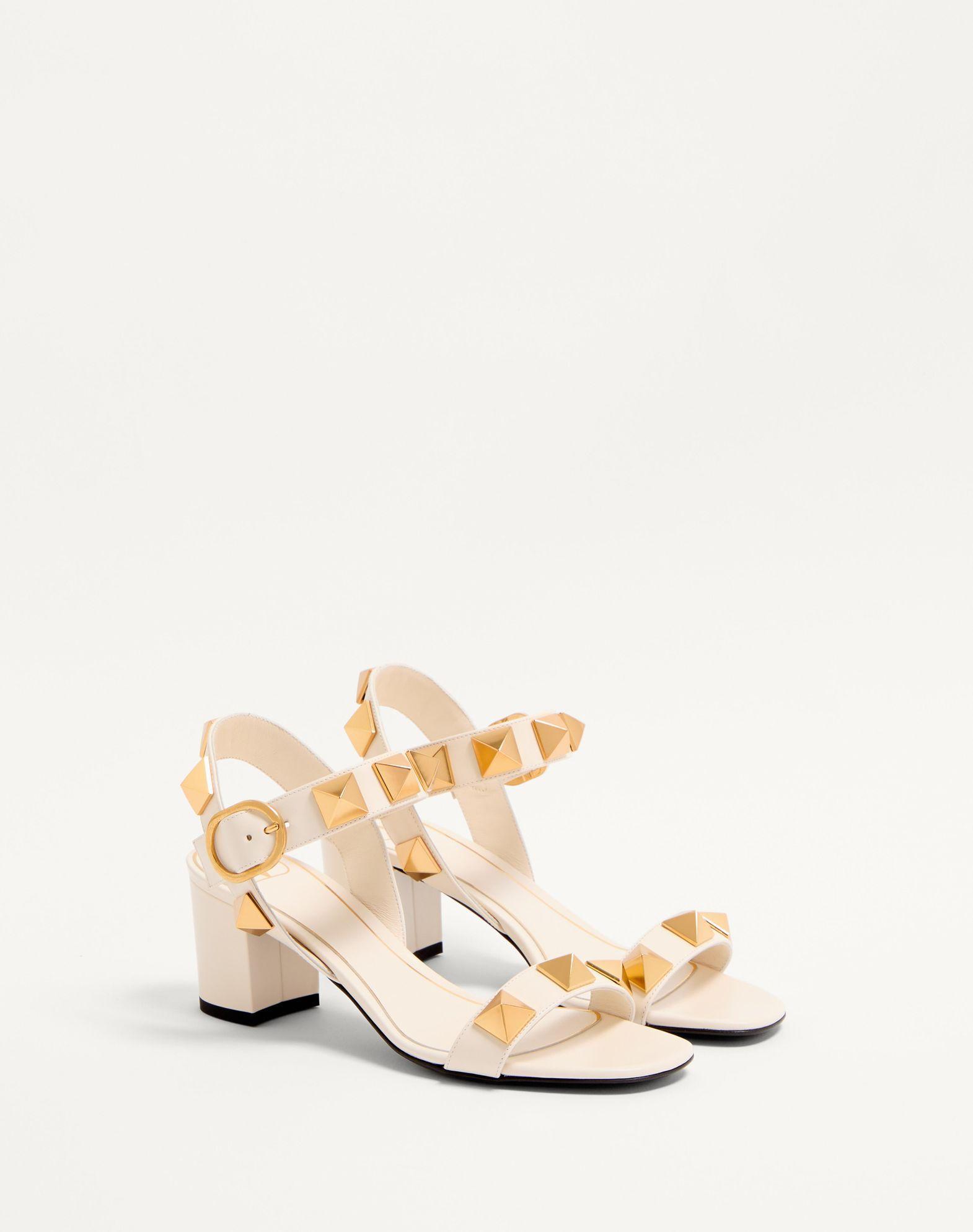 Roman Stud Calfskin Sandal 60 Mm  Product Image