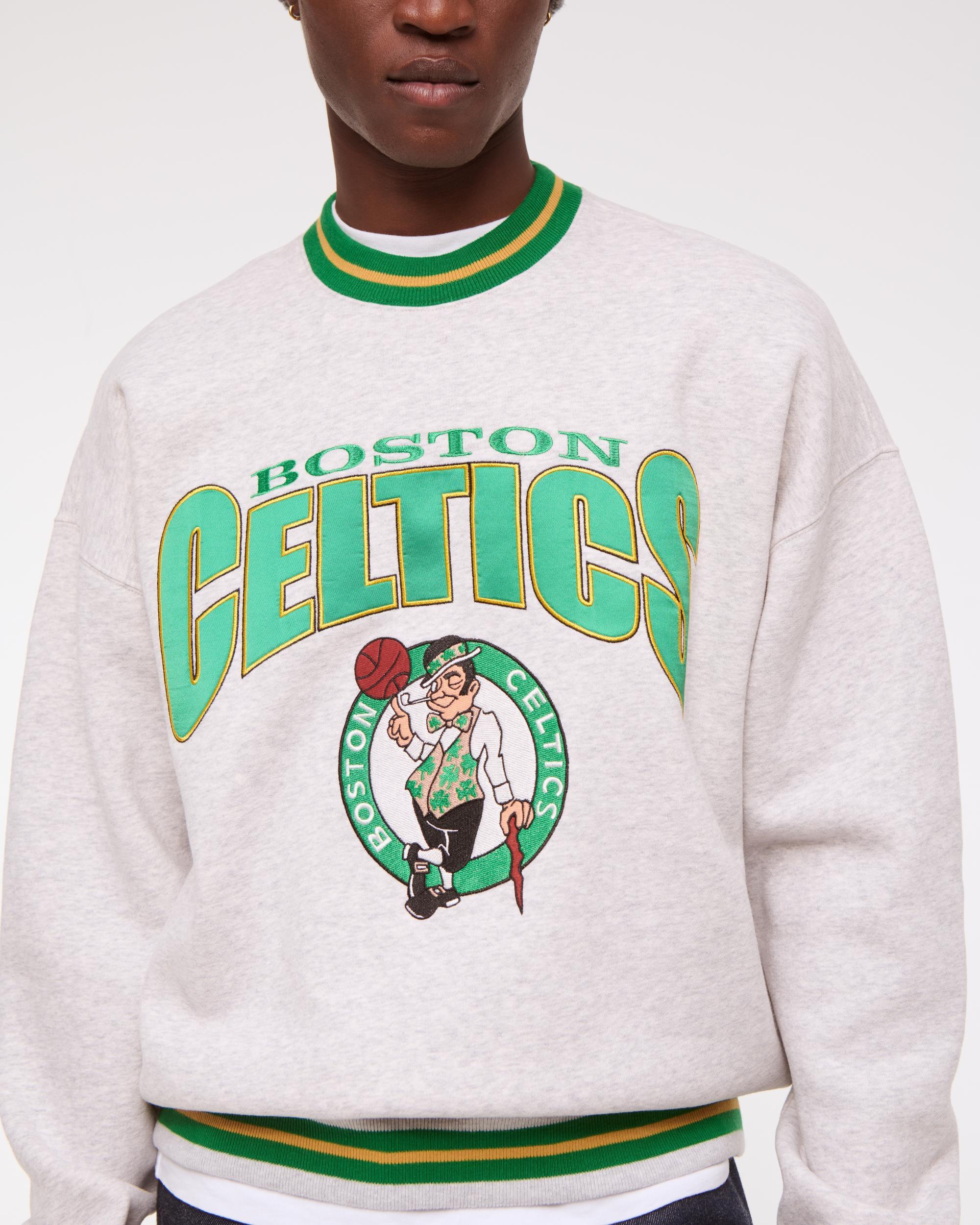 Boston Celtics Graphic Crew Sweatshirt Product Image