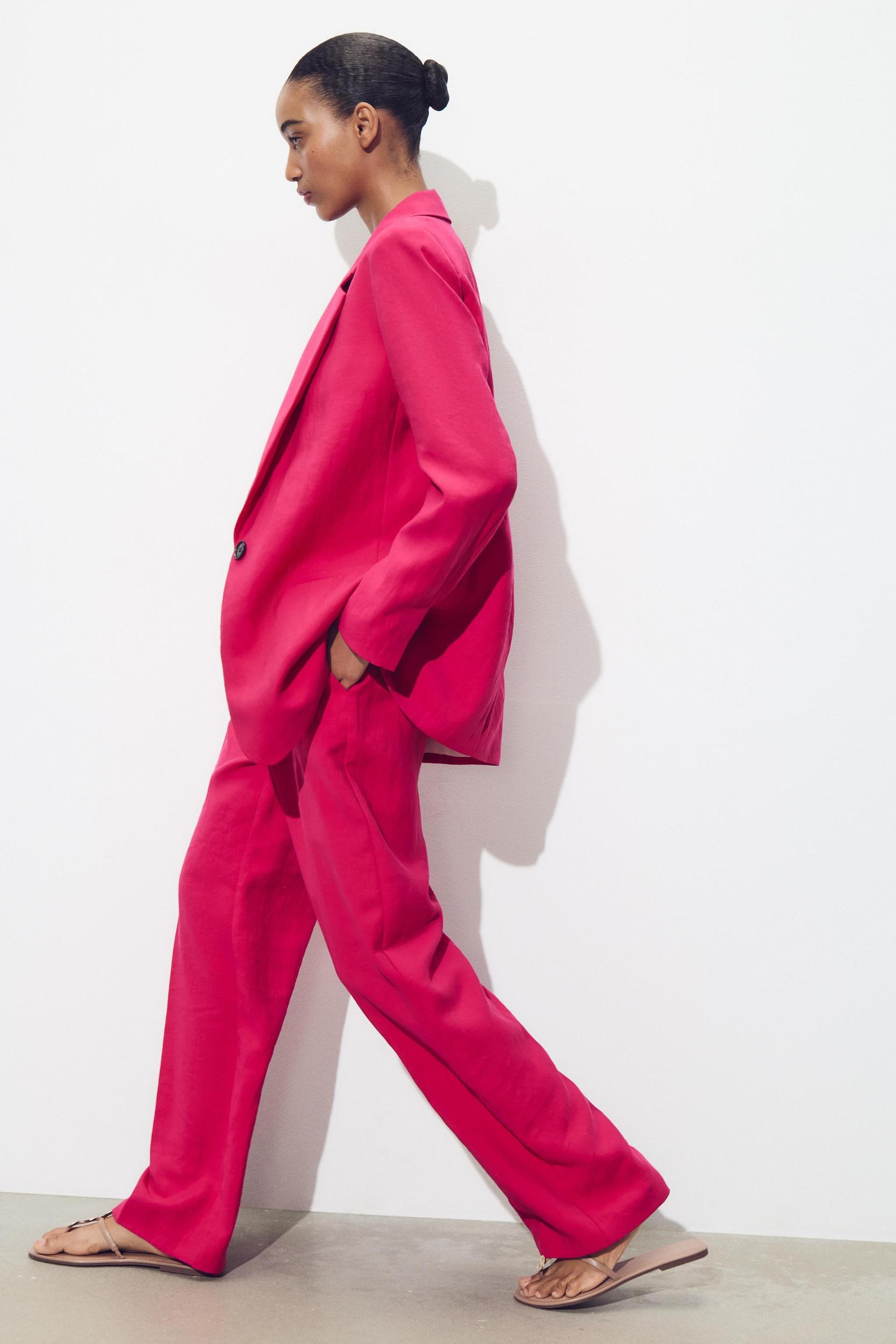 WRINKLED EFFECT BLAZER Product Image