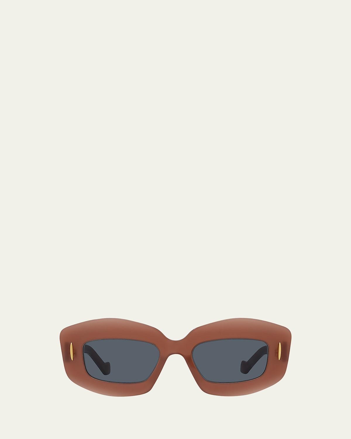 Loewe Chunky Anagram Rectangular Sunglasses, 49mm Product Image